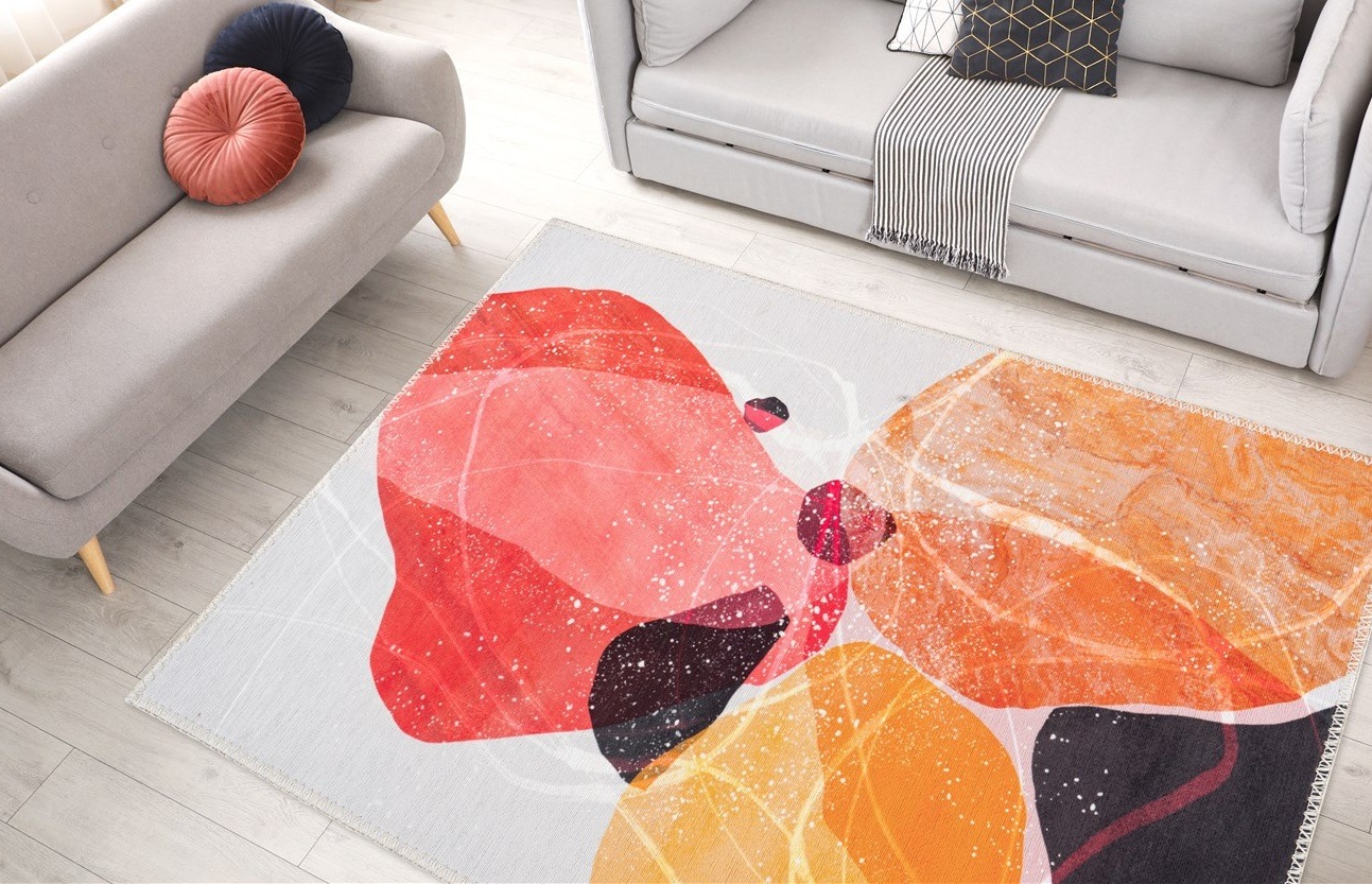 Arte Espina Teppich »Picassa 100«, rechteckig, 5 mm Höhe, Design wie gemalt günstig online kaufen