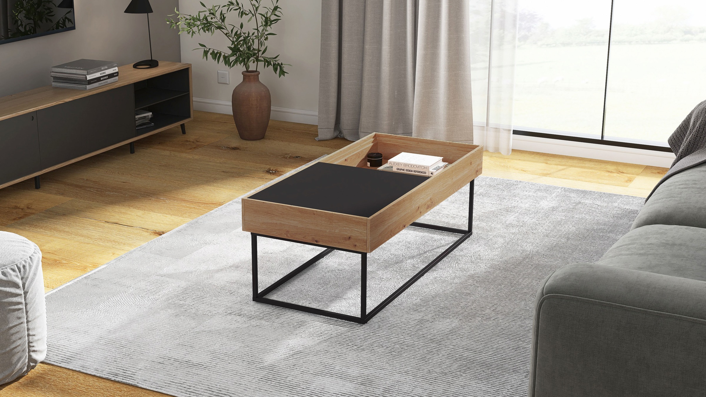 Inter Link Couchtisch 1 Stk. tlg. günstig online kaufen