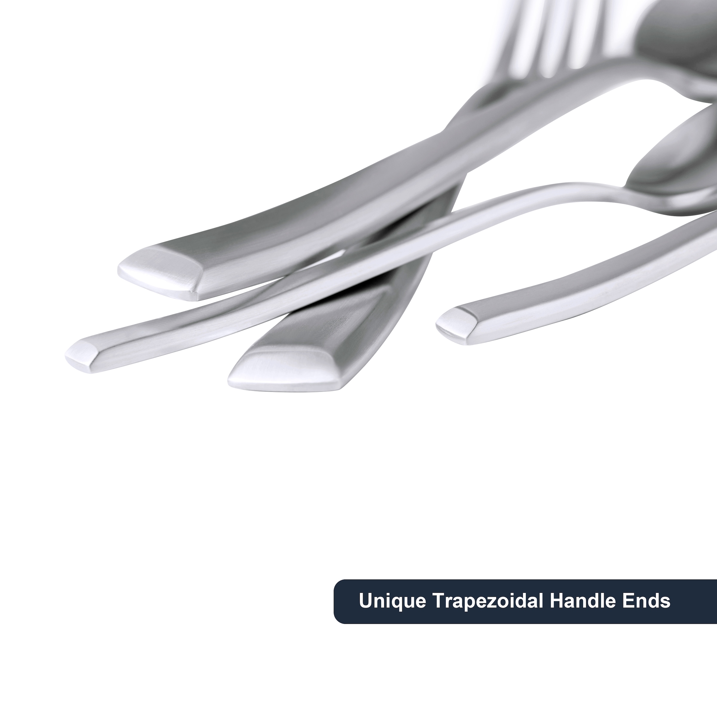 Hanseatic Besteck-Set »PREMIUM«, (Set, 30 tlg.), verstärktes Material und trapezförmiges Design am Griffende