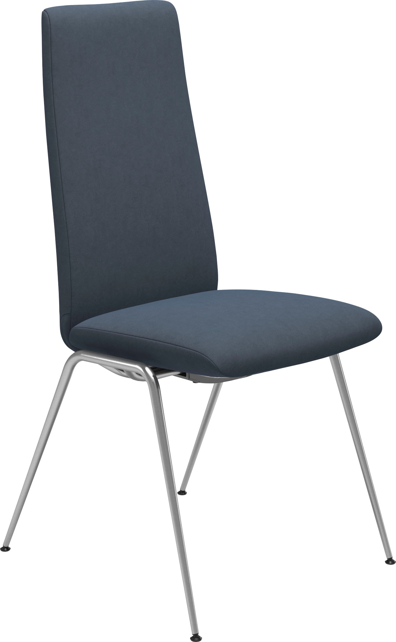 Stressless® Polsterstuhl »Laurel«, Microfaser DINAMICA, High Back, Größe M, mit Beinen aus Stahl in Chrom glänzend