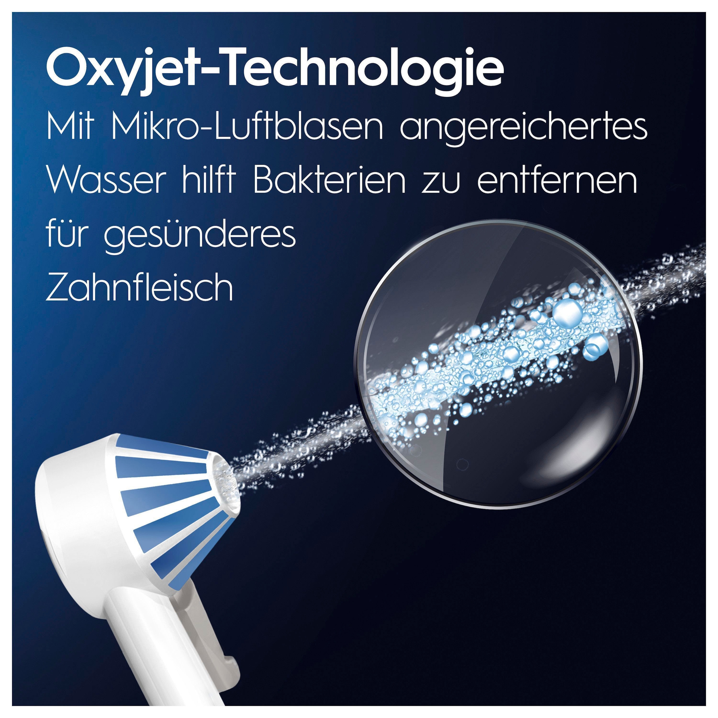 Oral-B Munddusche »Oral Health Center«, mit iO Series 4 elektrische Zahnbürste