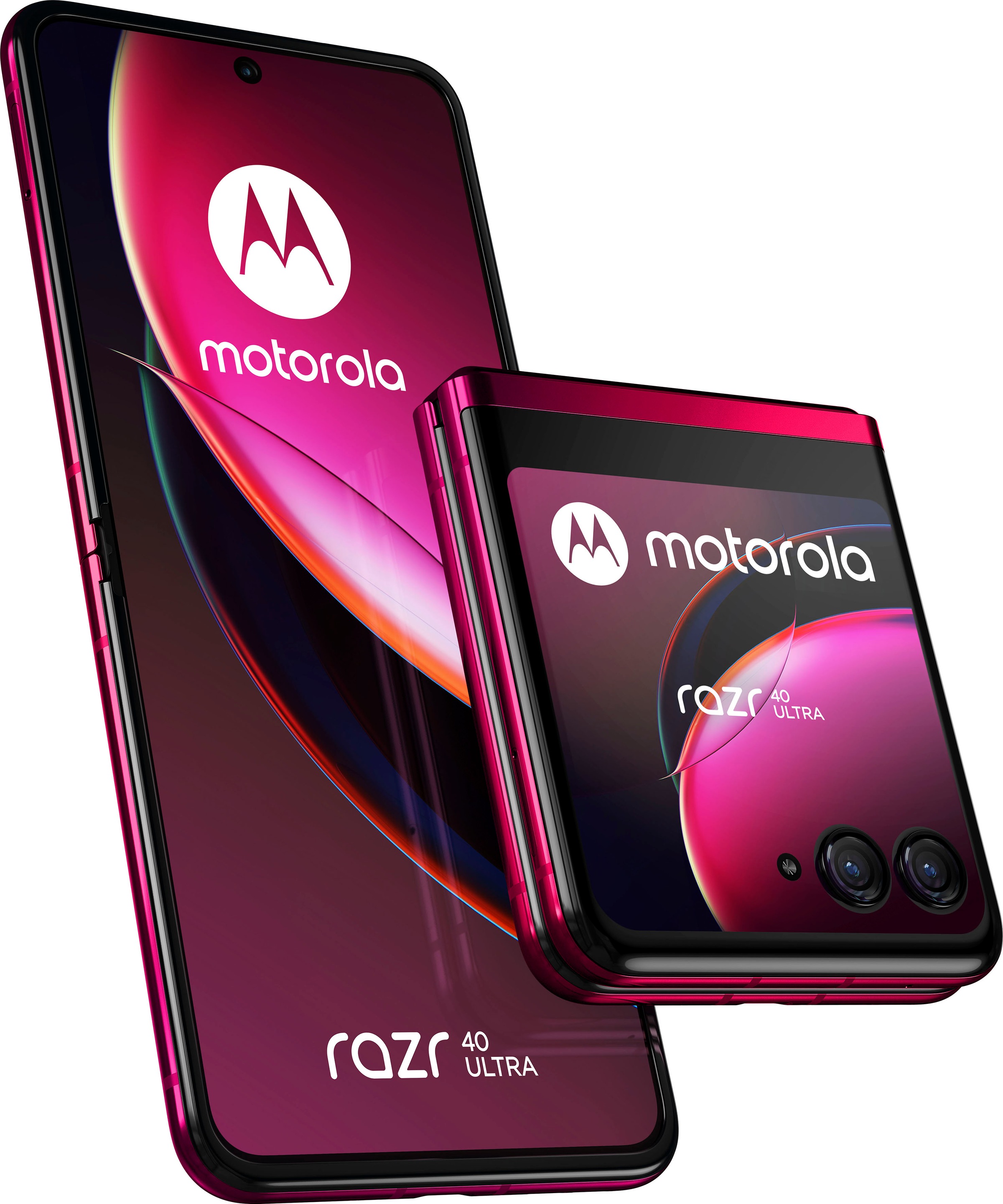 2. Bild von Motorola Smartphone »Motorola razr40 ultra«, Viva Magenta, 17,52 cm/6,9 Zoll, 256 GB Speicherplatz, 12 MP Kamera