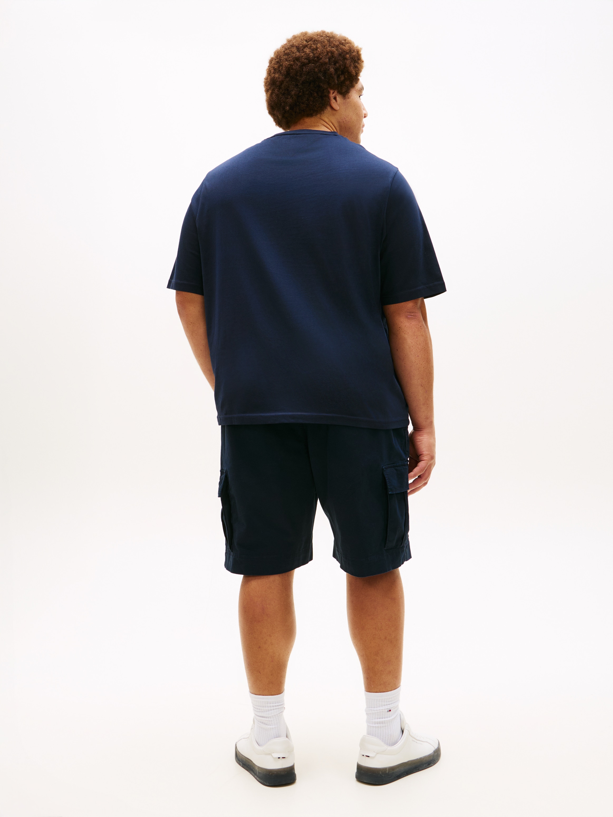 Tommy Hilfiger Big & Tall T-Shirt »BRAND LOVE TEXT« Regular fit für große Größen