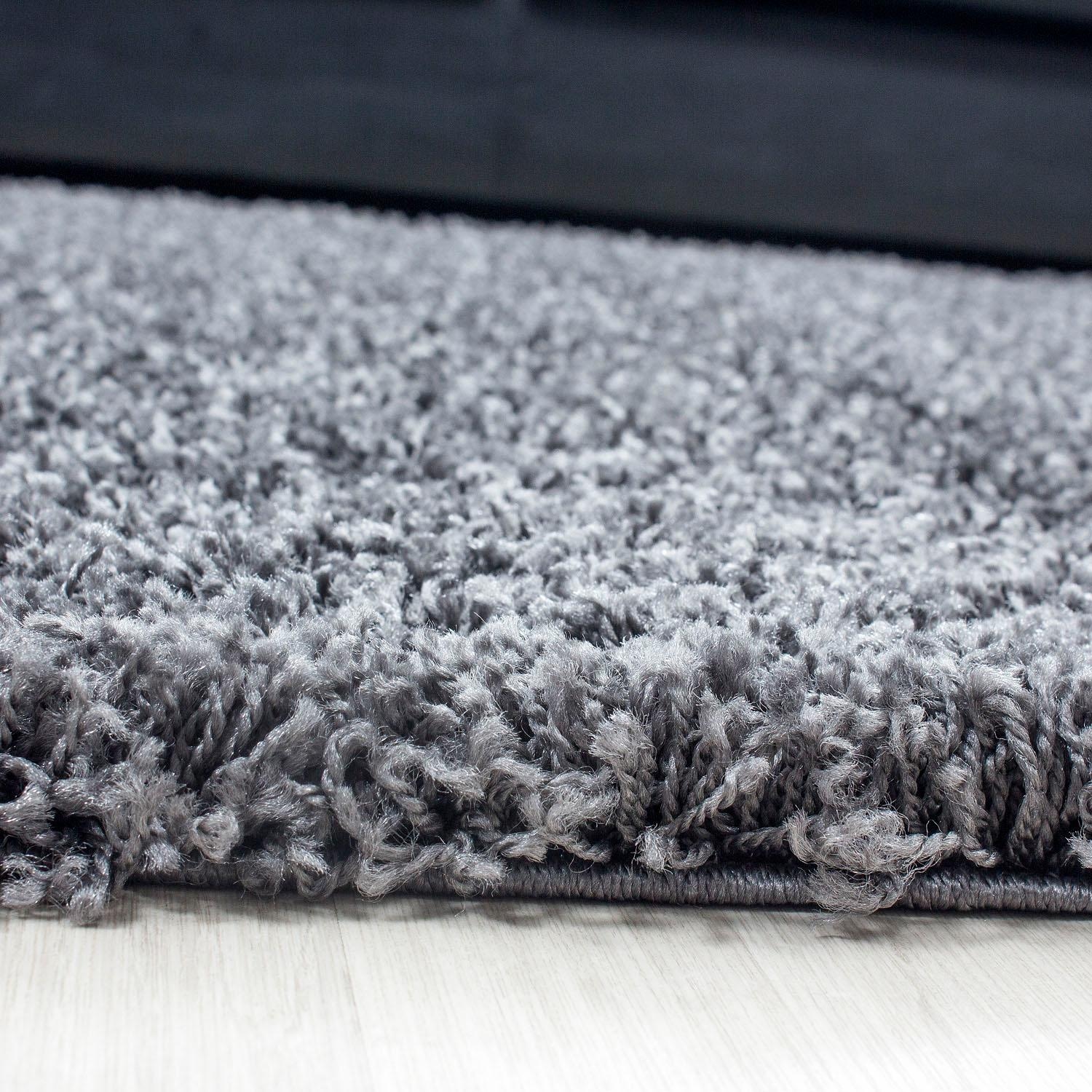 Ayyildiz Teppiche Hochflor-Teppich »Life Shaggy 1500«, rund, 30 mm Höhe, auch in rechteckig, Wohnzimmer, Langflor, große Farbauswahl