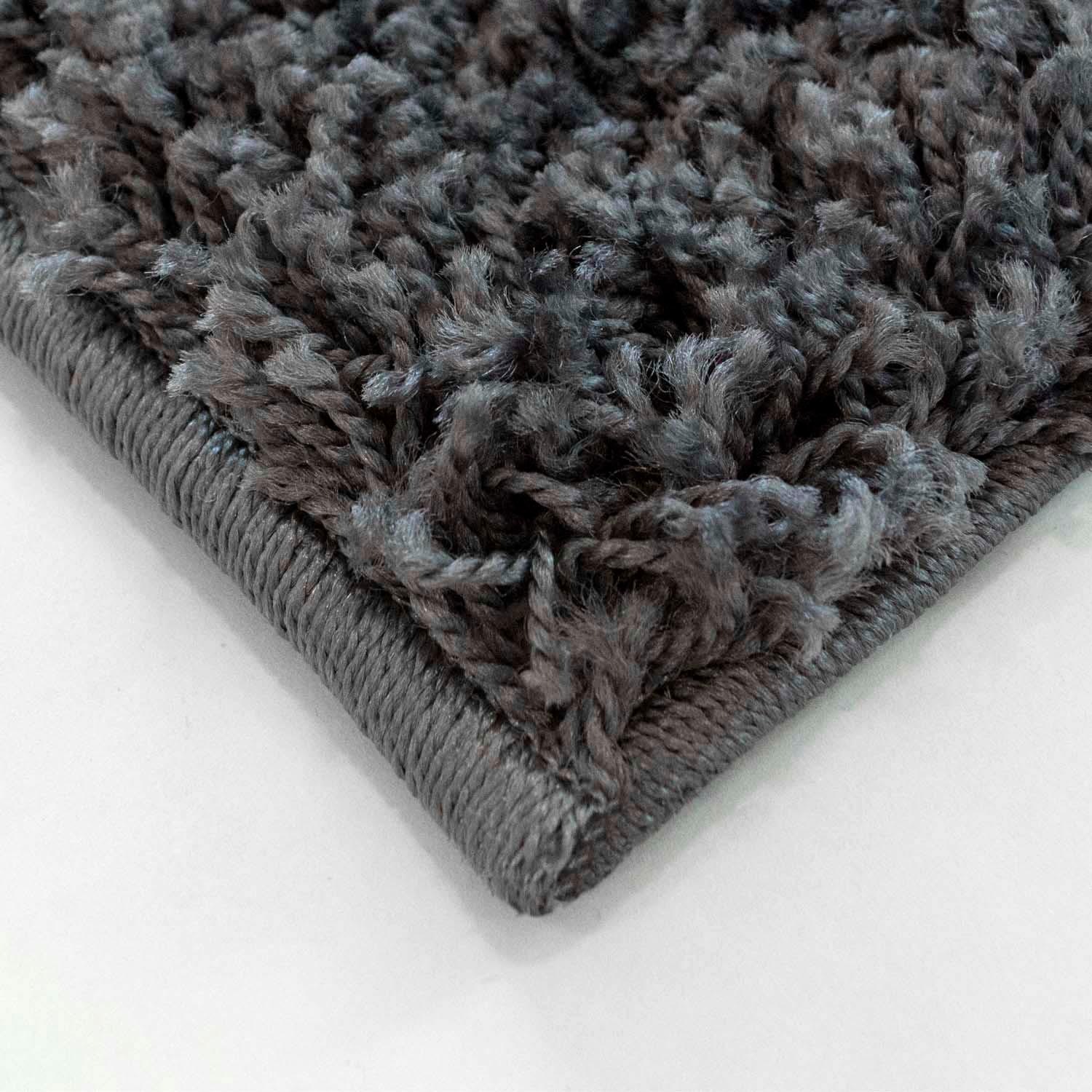 Carpet City Bettumrandung »Shaggi uni 500« Höhe 30 mm 3 Stk. tlg. Shaggy Be günstig online kaufen