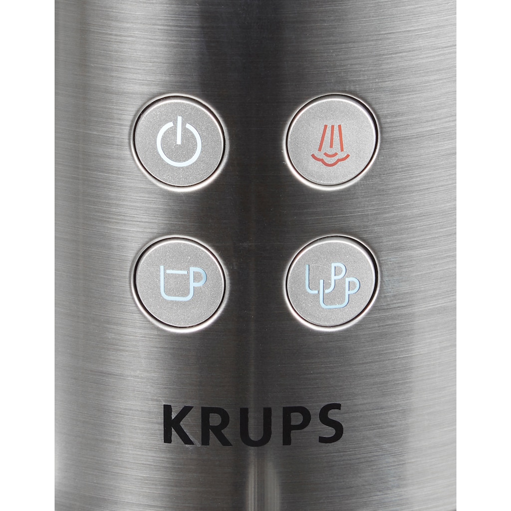 Krups Siebträgermaschine »XP442C Virtuoso«, integrierter Tassenwärmer, automatische Abschaltung, 2-Tassen Funktion