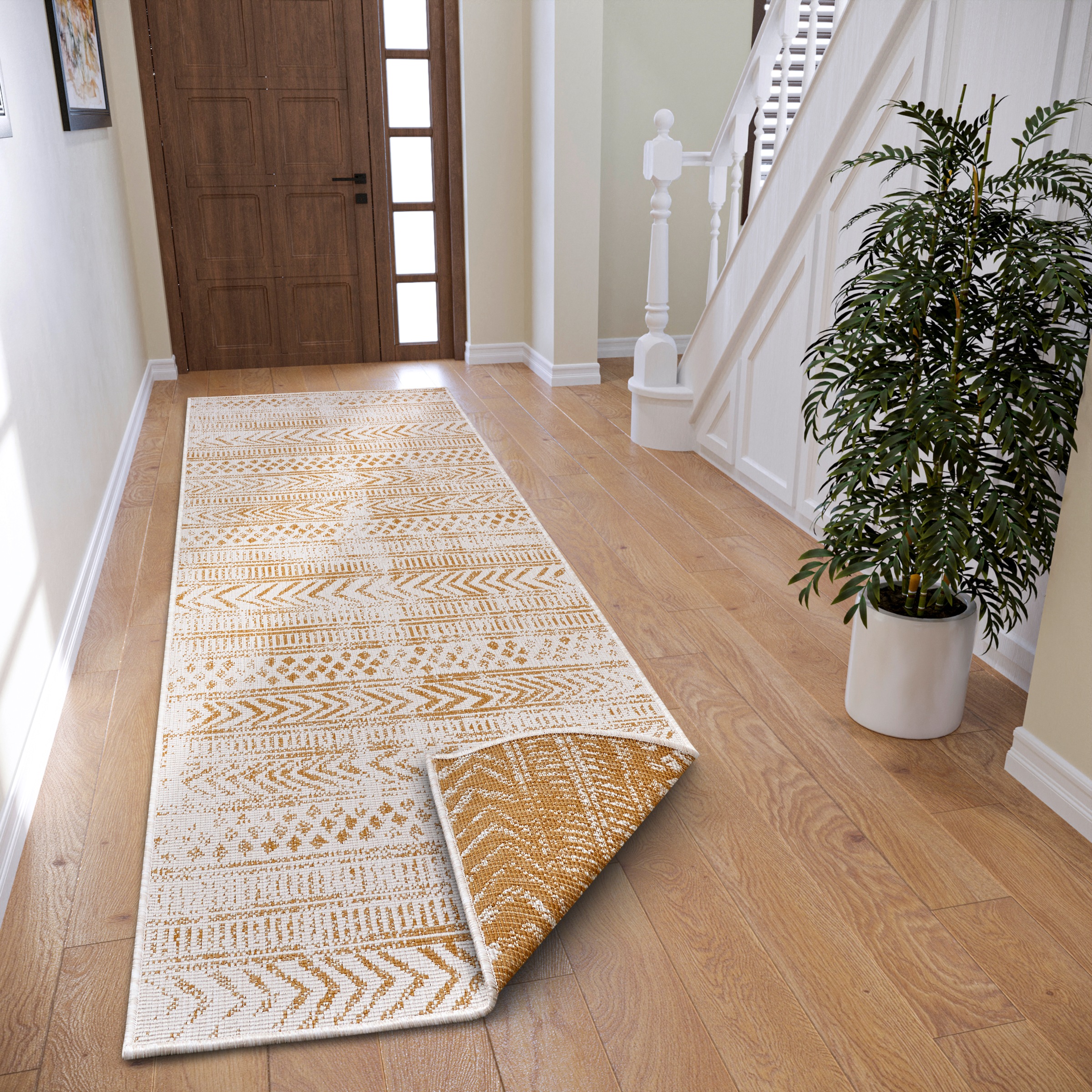 HANSE Home Teppich »BIRI Wendeteppich«, rechteckig, 5 mm Höhe, In-& Outdoor günstig online kaufen