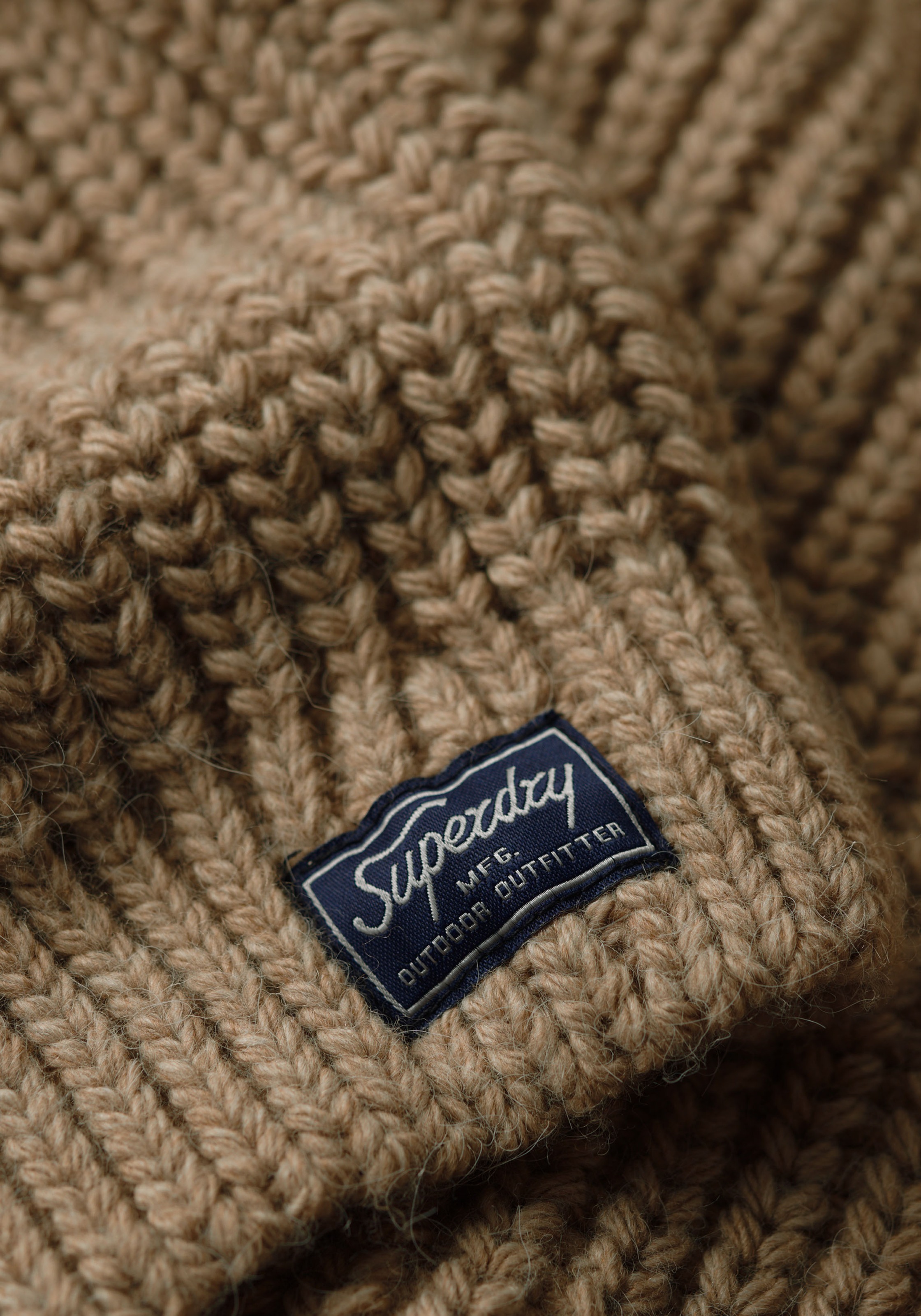 Superdry Strickpullover »Slouchy Stitch Roll Neck Knit«