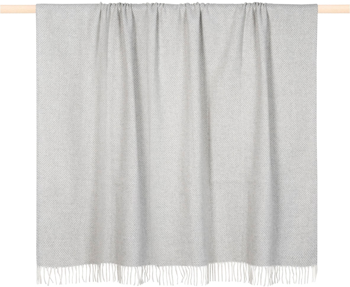 PAD Wohndecke »CIRCLE« Made in Europe, Uni Farben, mit Fransen, 150x200 cm günstig online kaufen