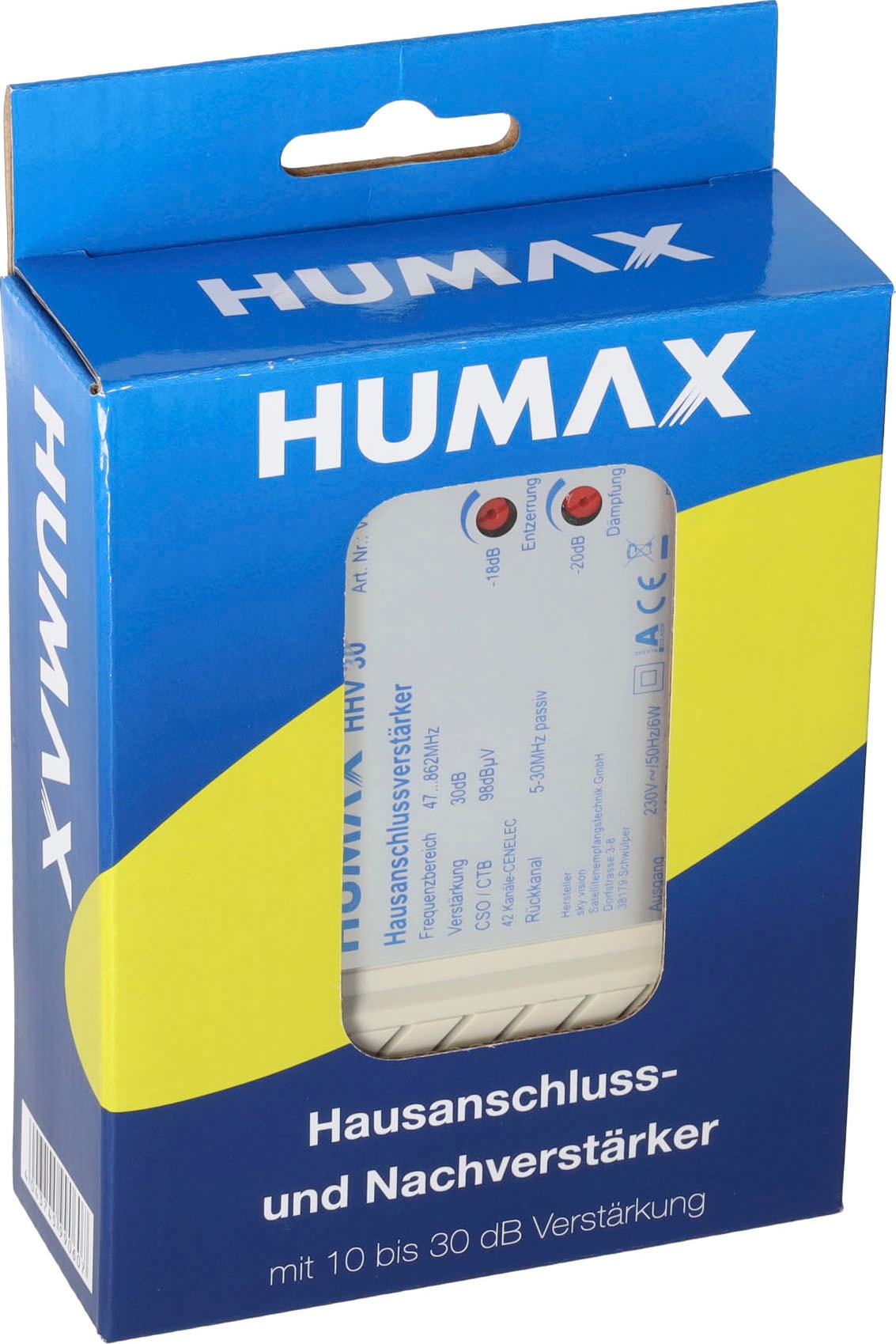 Humax Leistungsverstärker »HHV 30« bestellen Rechnung auf