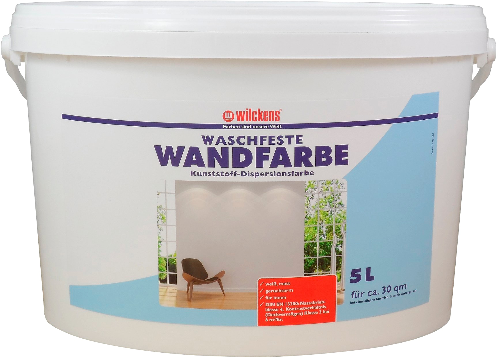 Wilckens Farben Wandfarbe »waschfest«, Spritzarm kaufen