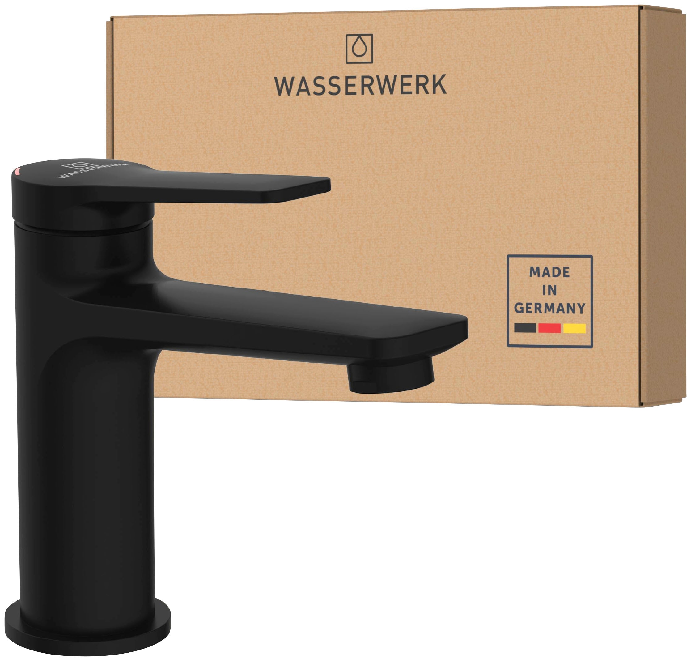 WASSERWERK Waschtischarmatur »WT 12«, inkl. Popup, wassersparend günstig online kaufen