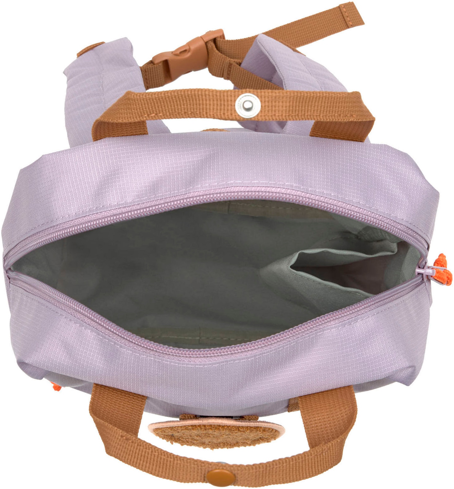 LÄSSIG Kinderrucksack »Little Gang, Mini Square Backpack, lilac«