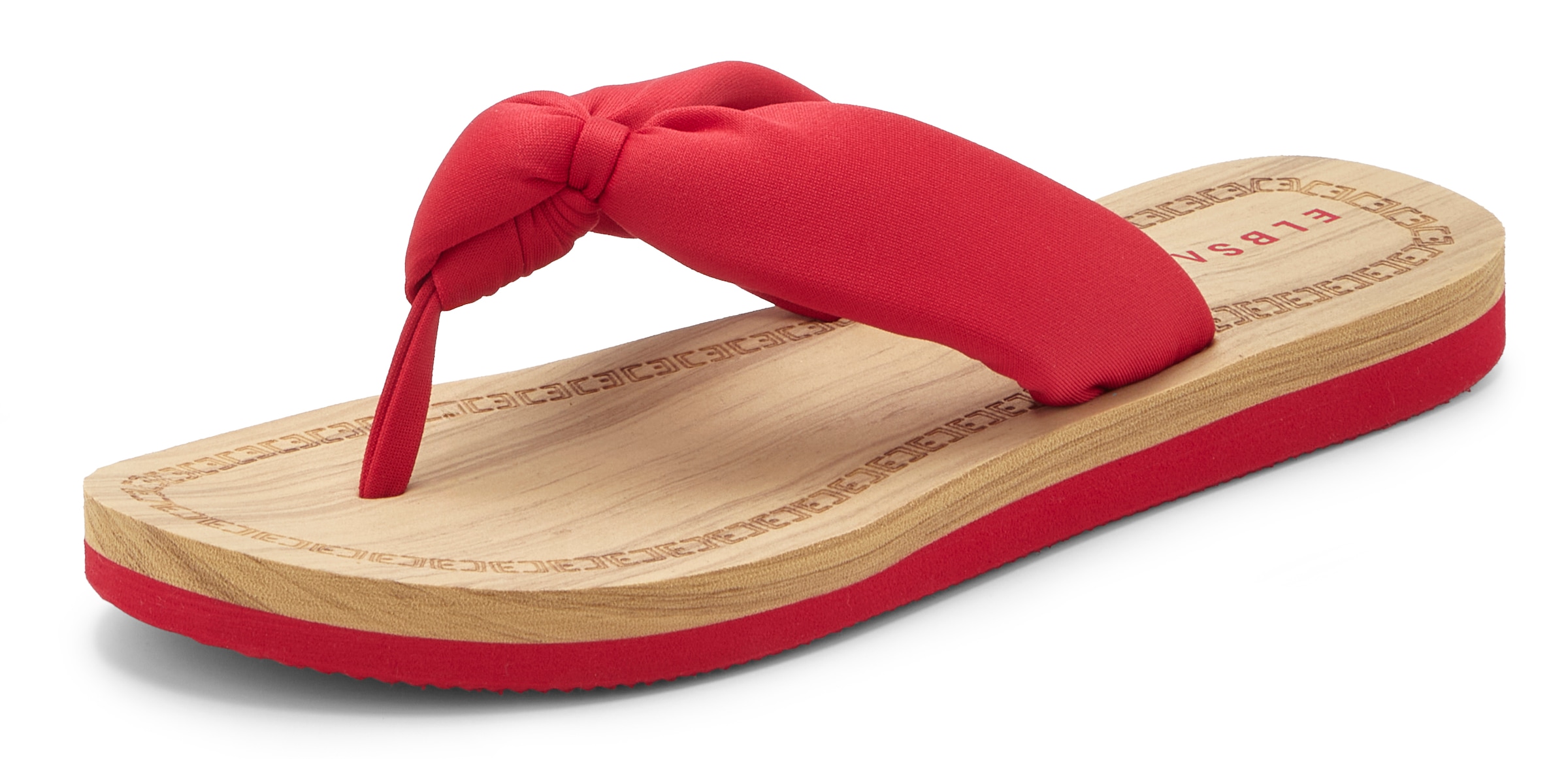 Elbsand Badezehentrenner »Sandale,Badelatsche,Flip Flop,Mule, Pantolette,Badeschuhe,Sommerschuhe«  Zehentrenner mit wasserabweisender und ultraleichter Sohle VEGAN