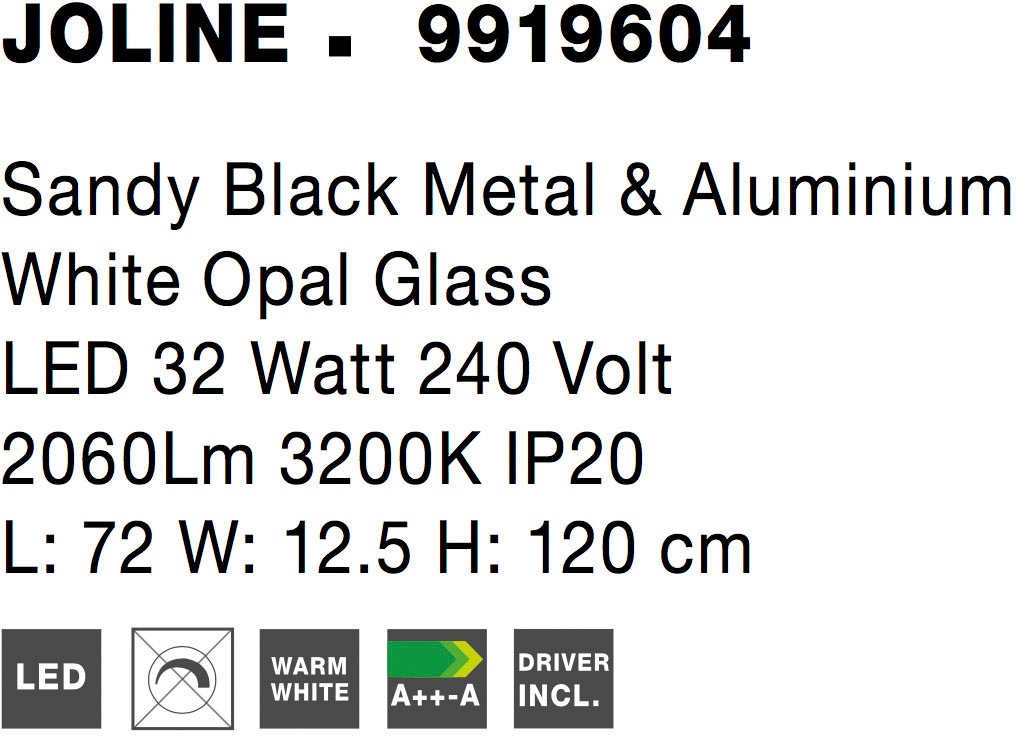 Nova Luce LED-Hängeleuchte »JOLINE«, 4 flammig, Leuchtmittel LED-Modul | ohne Leuchtmittel