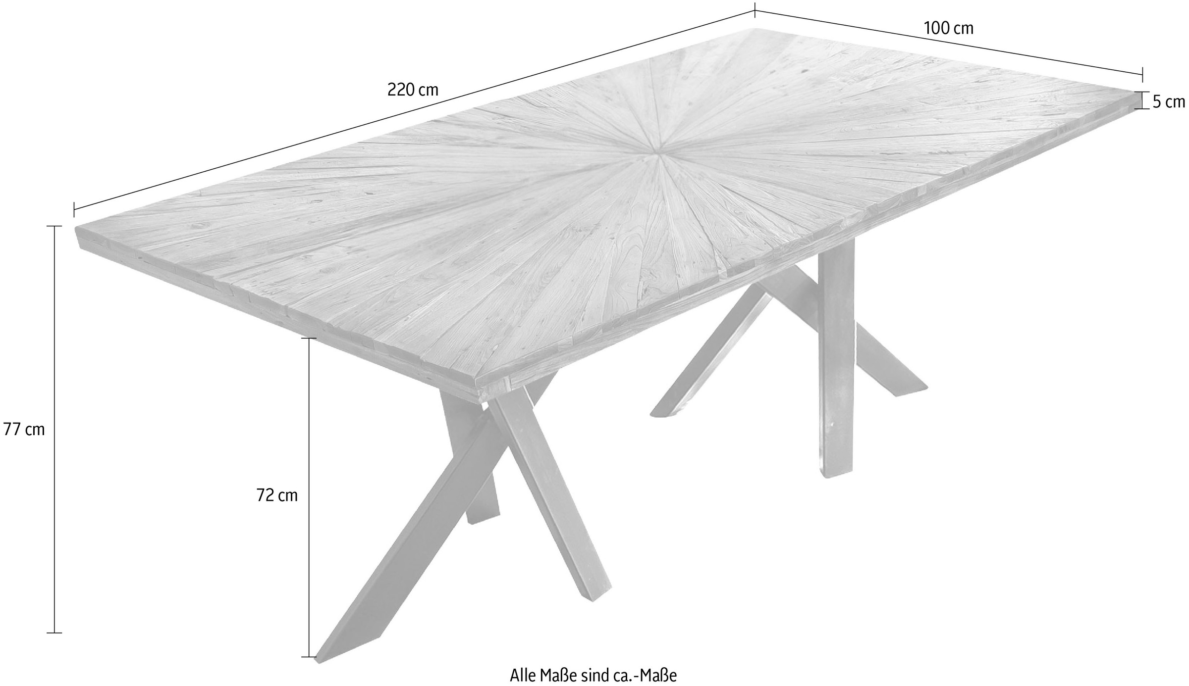 SIT Esstisch, bestellen mit online Sonnen-Design