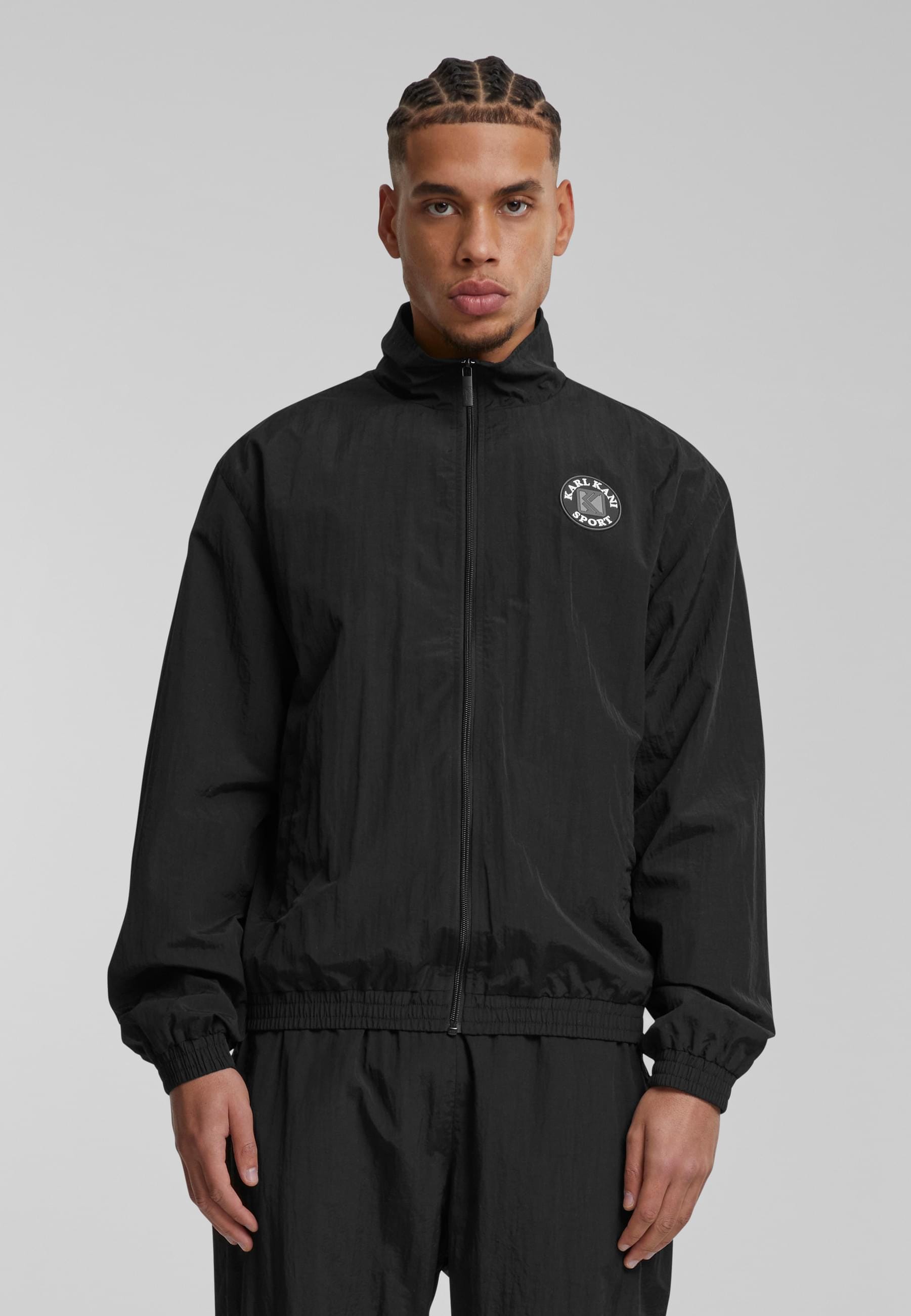 Karl Kani Trainingsjacke »Karl Kani Karl Kani OG Essential Trackjacket« 1 Stk. tlg. ohne Kapuze