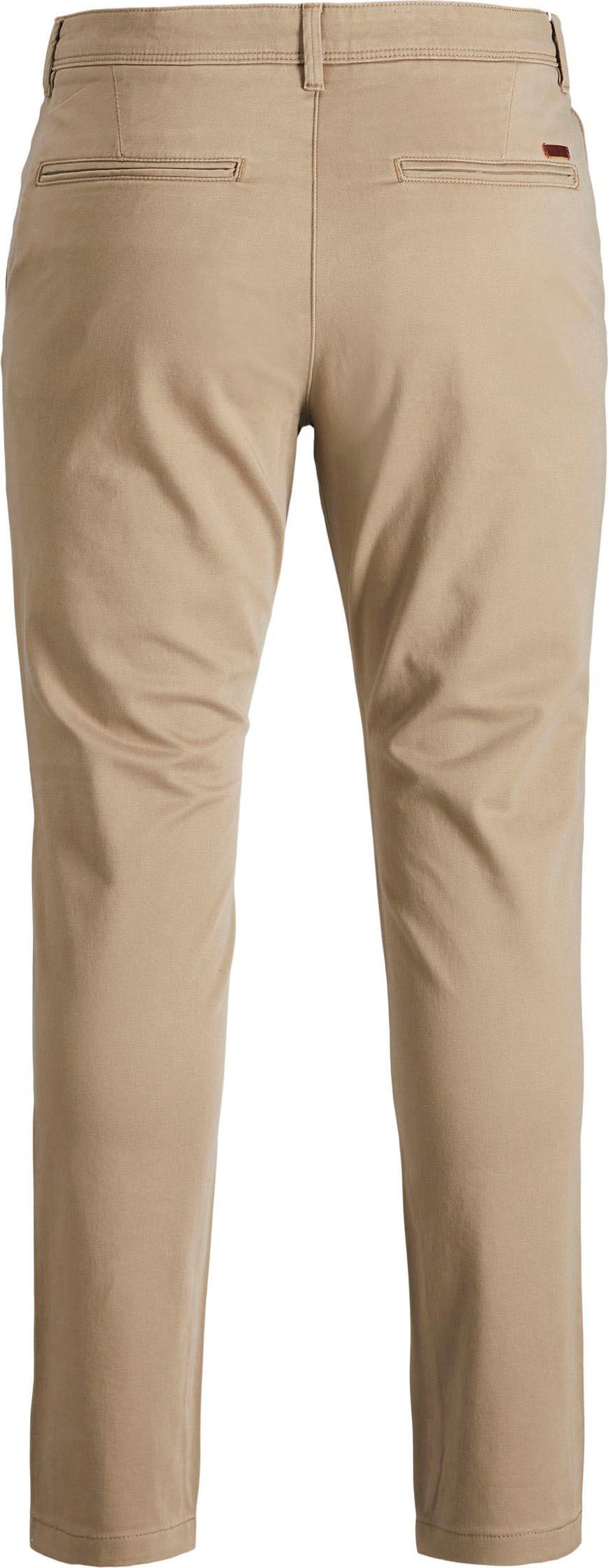 Jack & Jones Junior Chinos »JPSTMARCO bequem, elastisch, pflegeleicht«  unifarben, modisch, slim fit, Web