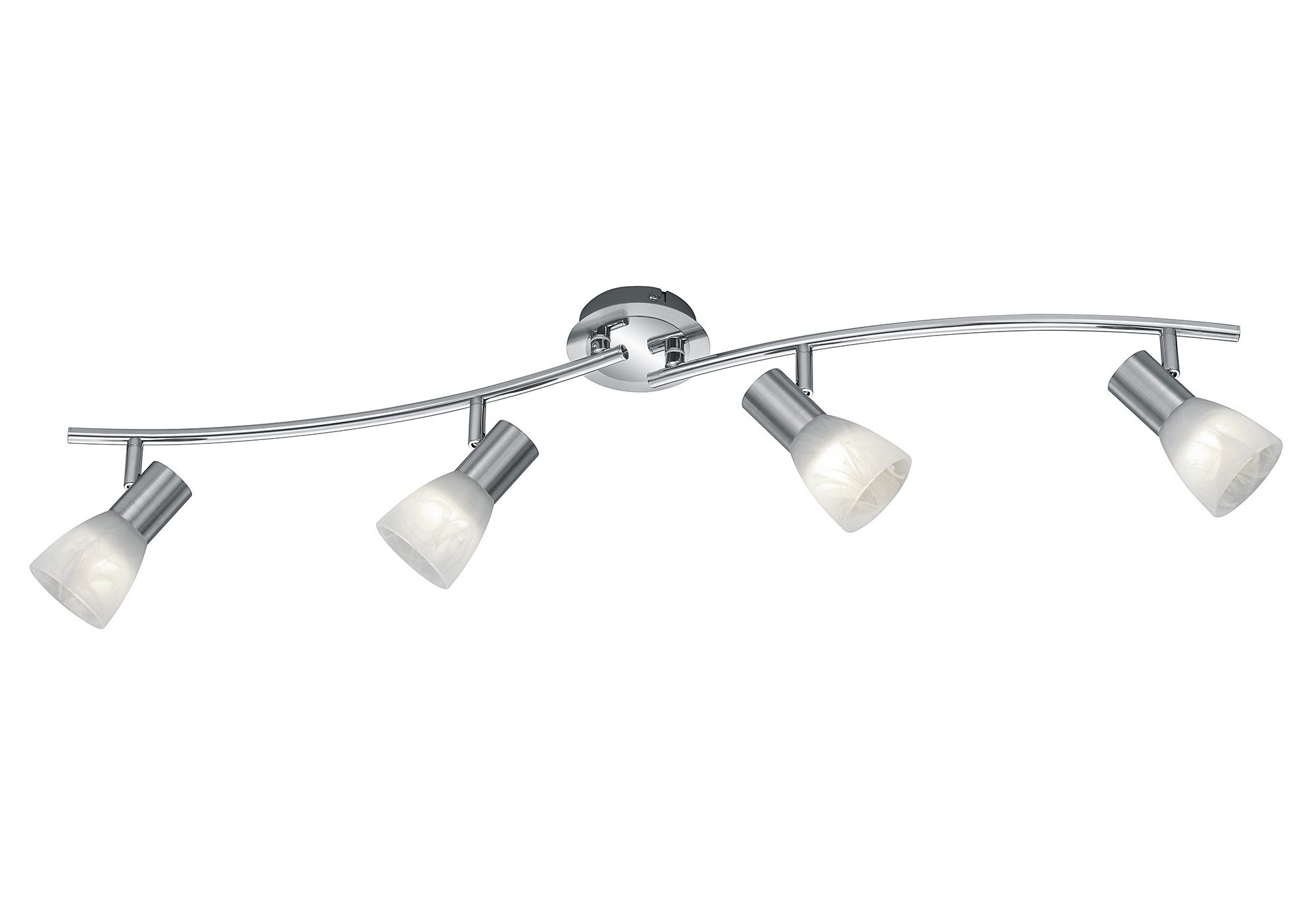 TRIO Leuchten LED Deckenstrahler »Levisto«, 4 flammig, Leuchtmittel E14   L günstig online kaufen