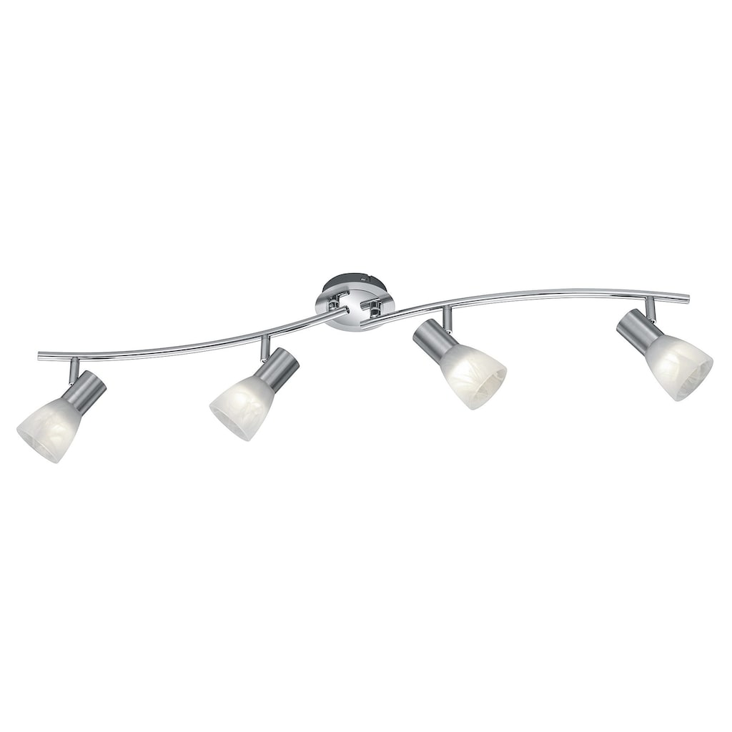 TRIO Leuchten LED Deckenstrahler »Levisto«, 4 flammig-flammig, LED Deckenleuchte, LED Deckenlampe, schwenkbar