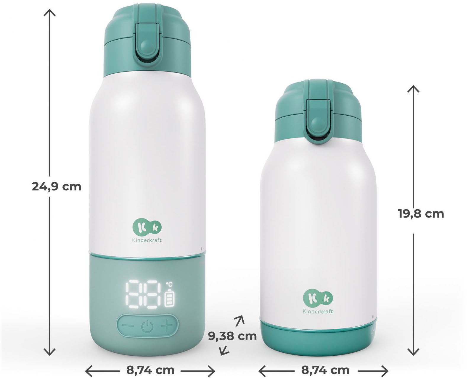 Kinderkraft Flaschenwärmer »GAJA« Milchwärmer und Thermosflasche in einem