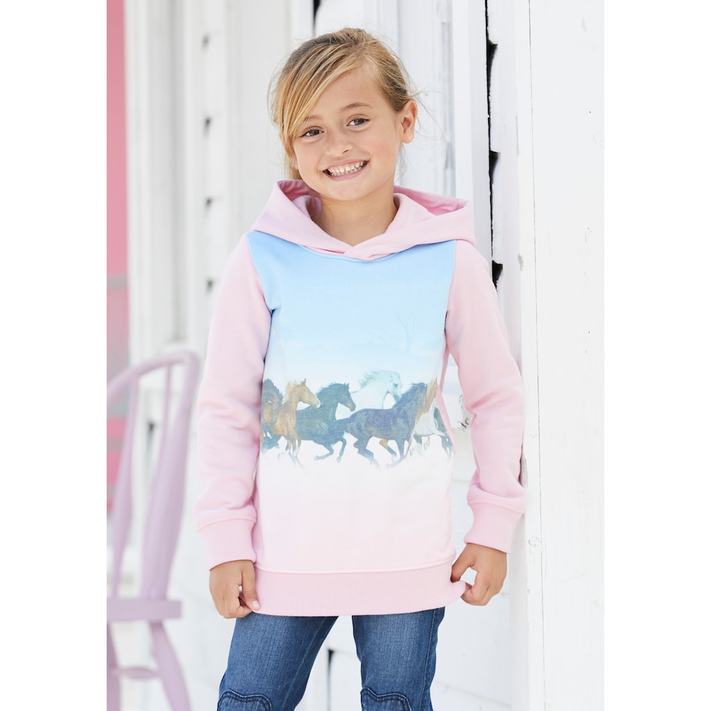 KIDSWORLD Longsweatshirt »für kleine Mädchen«