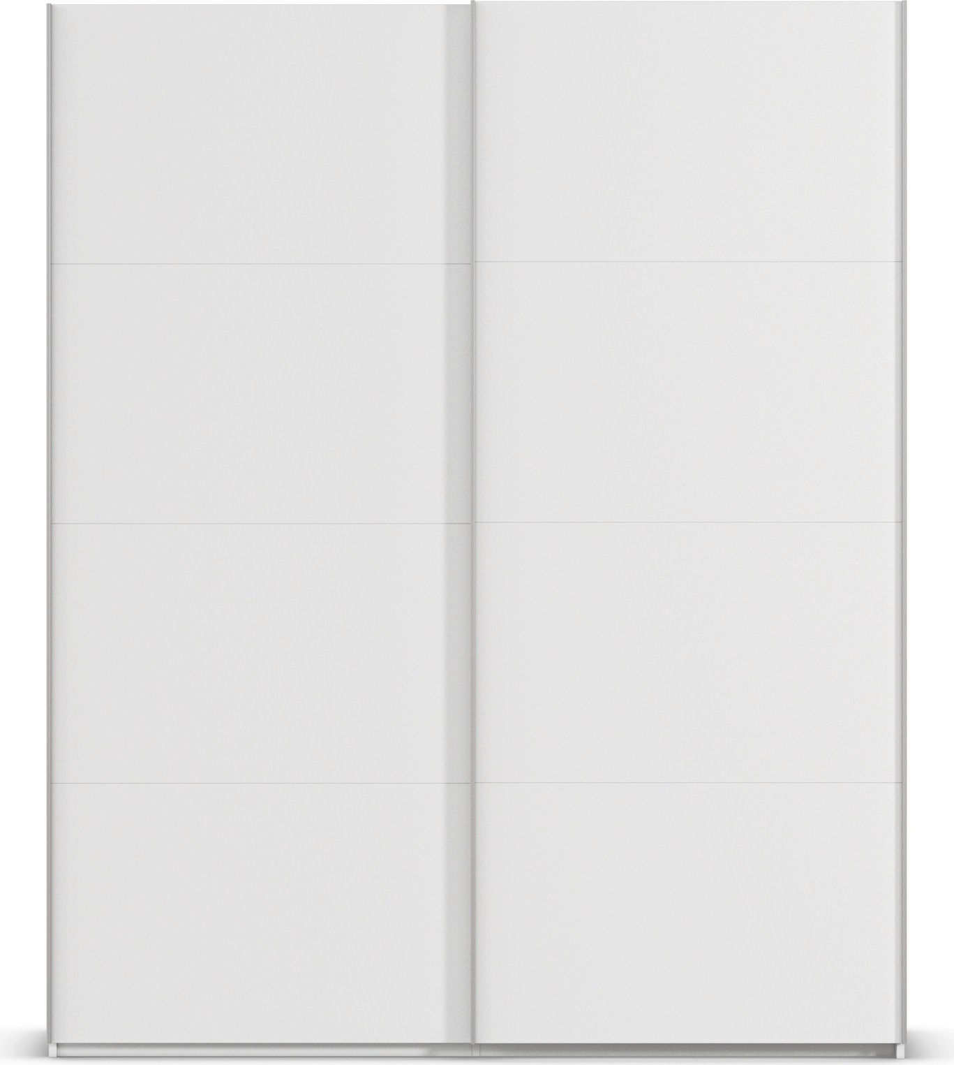rauch Schwebetürenschrank »Kleiderschrank Schrank Garderobe Schlafzimmerschrank SCALE-FYRA«, edle viergeteilte Türen viele Farben und Griff-Farben MADE IN GERMANY