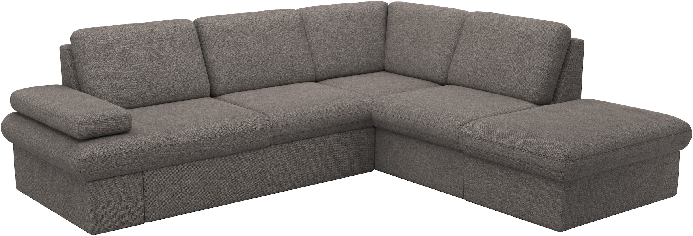 sit&more Ecksofa »Moreno«, mit Armteilverstellung,wahlweise mit Bettfunktion