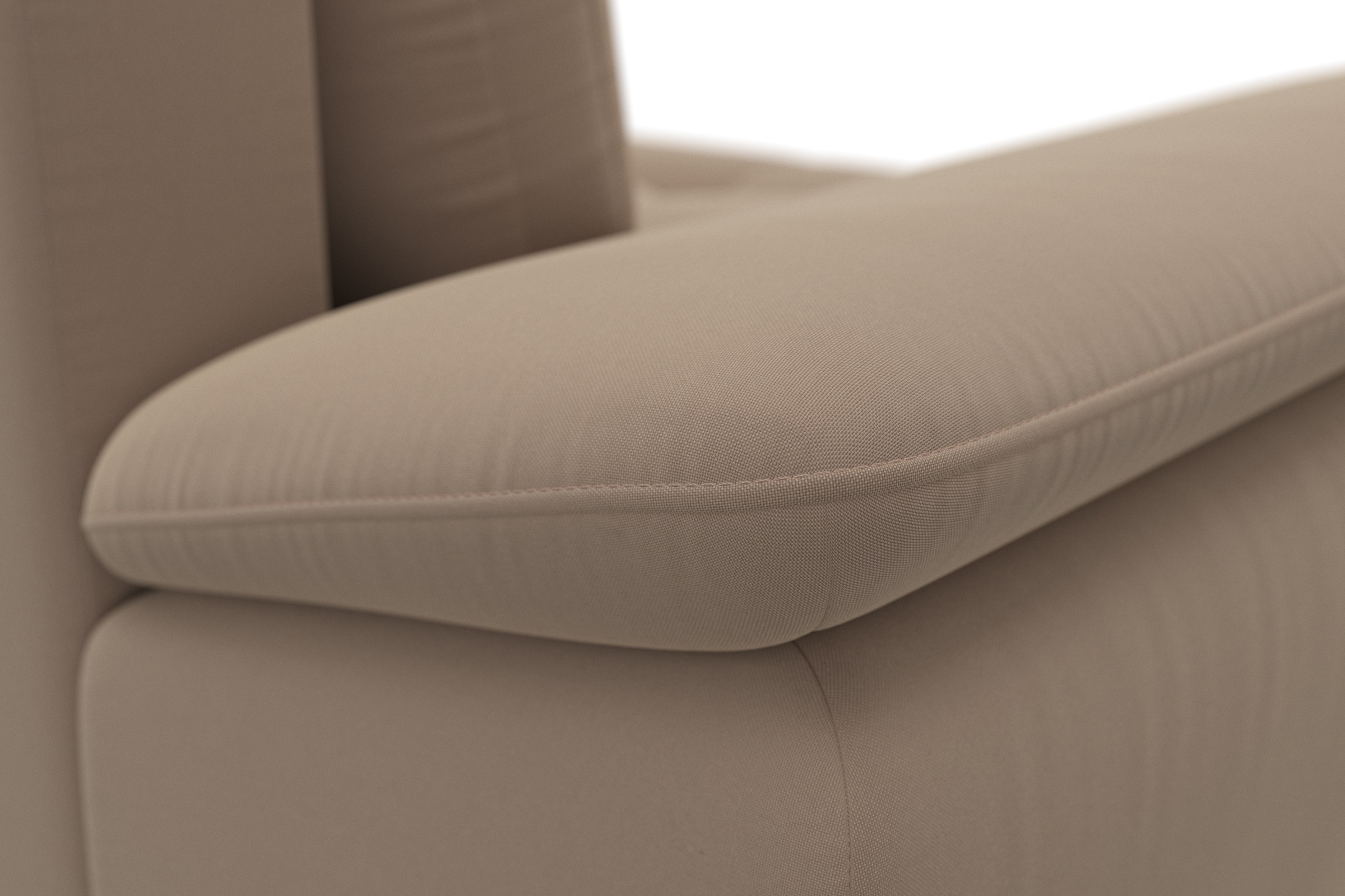 sit&more 2-Sitzer »Latigo« mit hochwertigen Metallfüßen