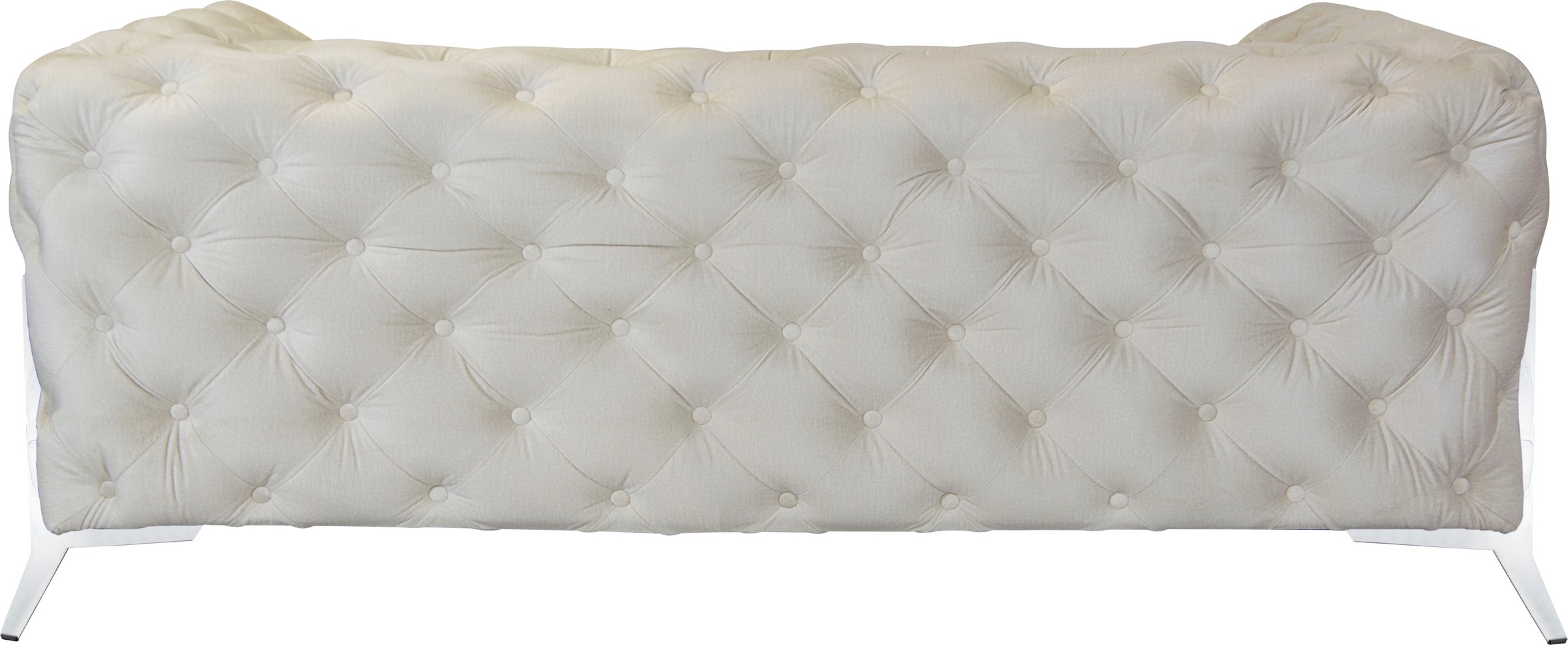 Leonique Chesterfield-Sofa »Amaury«, aufwändige Knopfheftung, moderne Chesterfield Optik, Fußfarbe wählbar