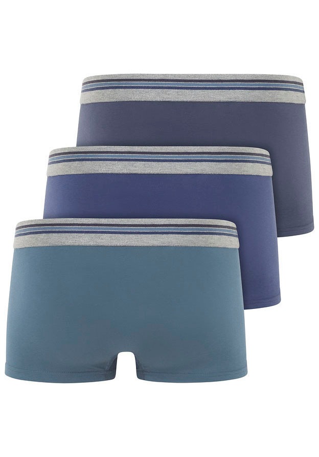 Jockey Trunk »Cotton Stretch« 3er Pack,  mittlere Bundhöhe
