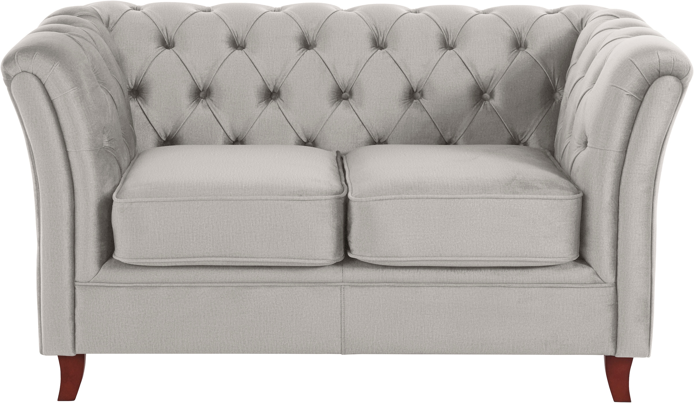 Home affaire Chesterfield-Sofa "Reims", mit echter Chesterfield-Knopfheftun günstig online kaufen