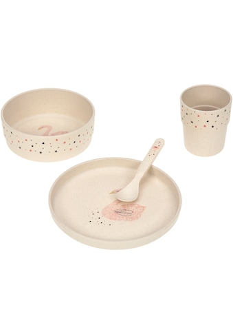 Kindergeschirr-Set »Little Water, Swan«, (Set, 4 tlg.)