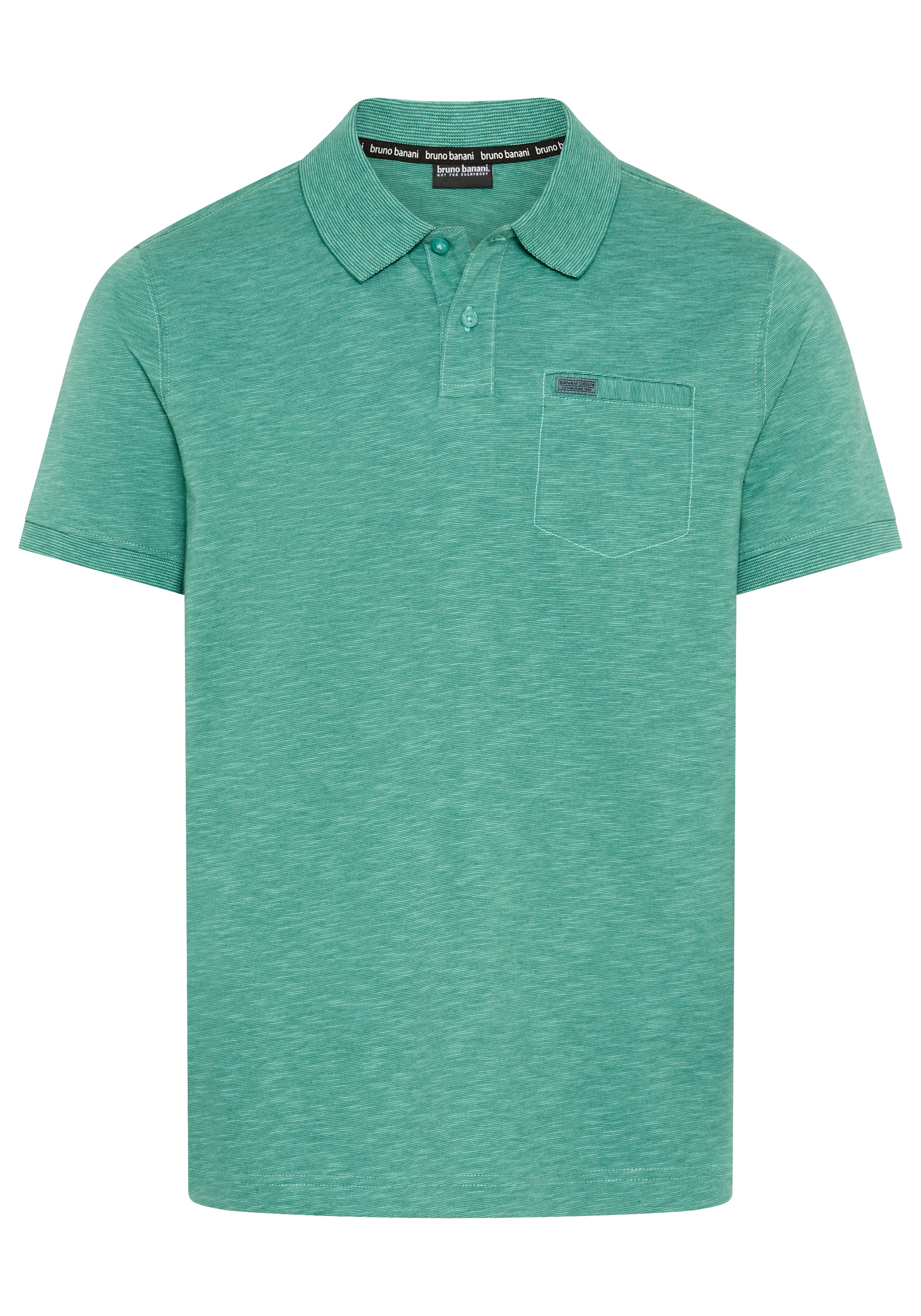 Bruno Banani Poloshirt schmale Passform, Kurzarm, mit Polokragen und Knöpfen