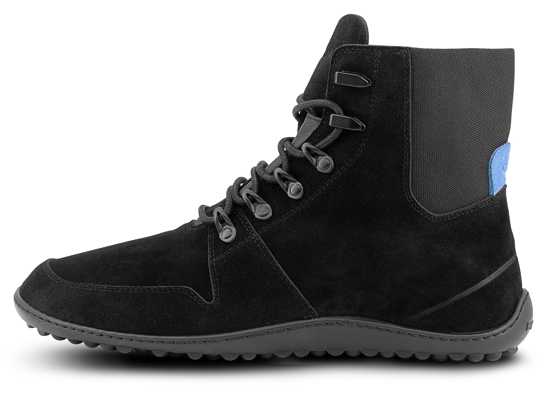 Leguano Barfußschuh »VELORD«  , Schnürboots, Herbstschuh, Flats mit Haken im Bergsteiger-Look