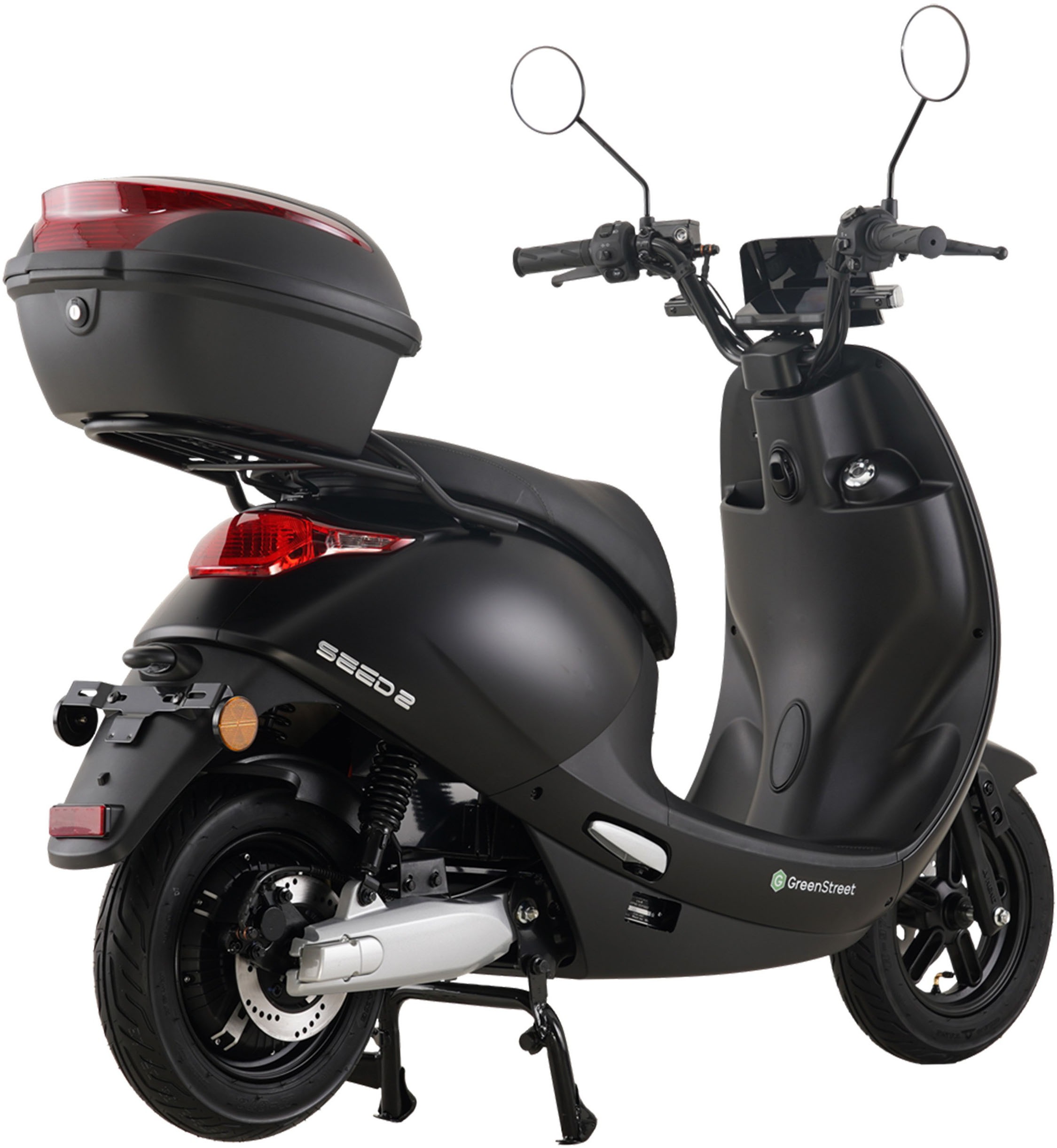 GreenStreet E-Mofaroller »SEED2 2000 W 25 km/h schwarz«