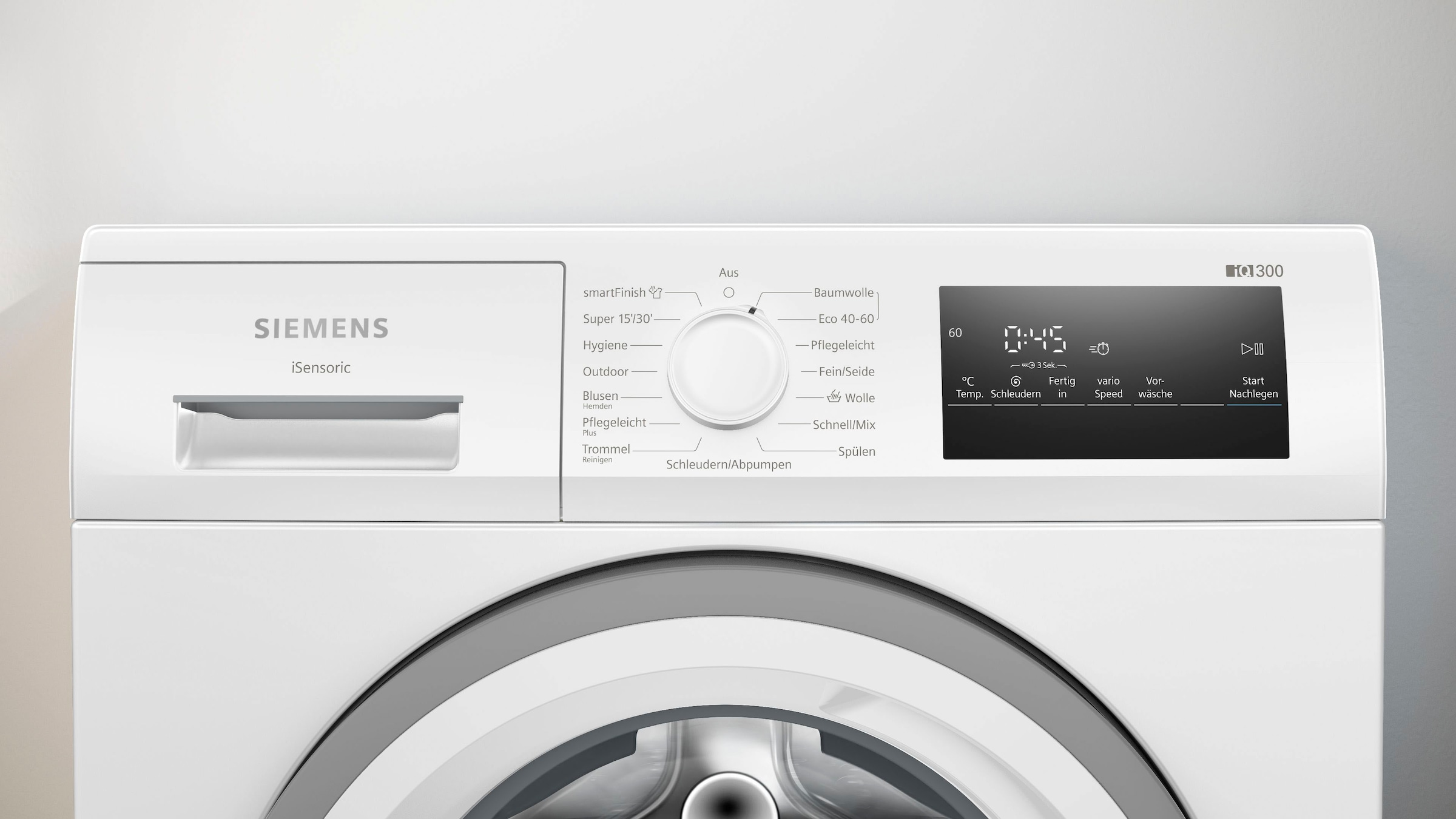 SIEMENS Waschmaschine iQ300 »WM14N127«, 8 kg, 1400 U/min