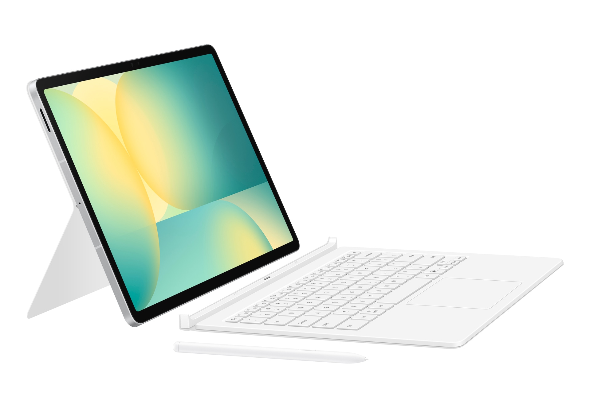 Samsung Tablet-Tastatur »Book Cover Keyboard für Tab S10 FE+«, (Funktionstasten)