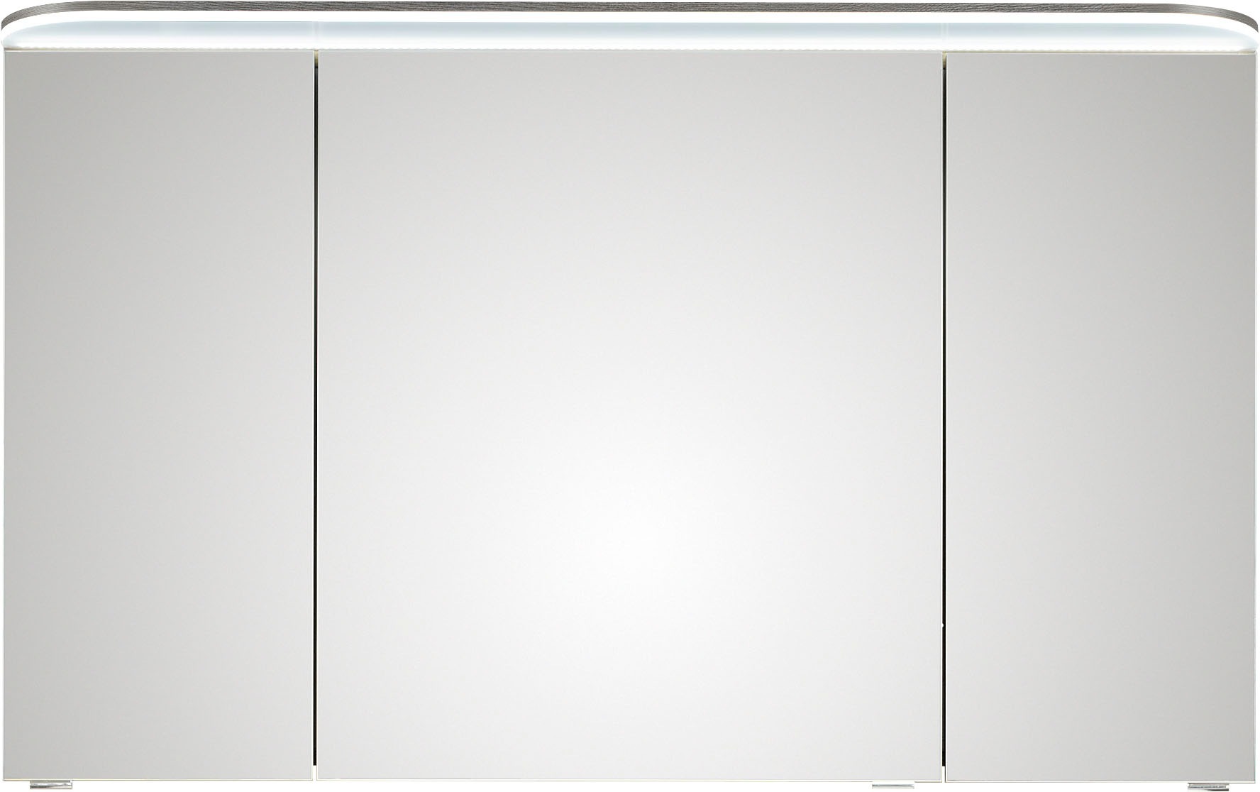 Saphir Badmöbel-Set »Balto Sprint 3-teilig, Mineralmarmor-Waschtisch mit LED-Spiegelschrank«, (4 St.), Badezimmer Set mit Midischrank inkl Türdämpfer, 4 Türen, 4 Schubladen