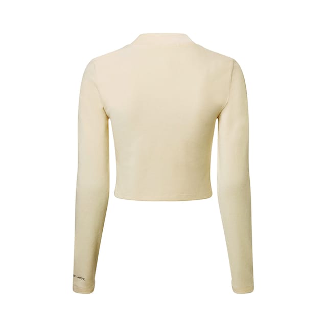 Calvin Klein Jeans Langarmshirt »VELVET RIB LONG SLEEVE TOP« online kaufen