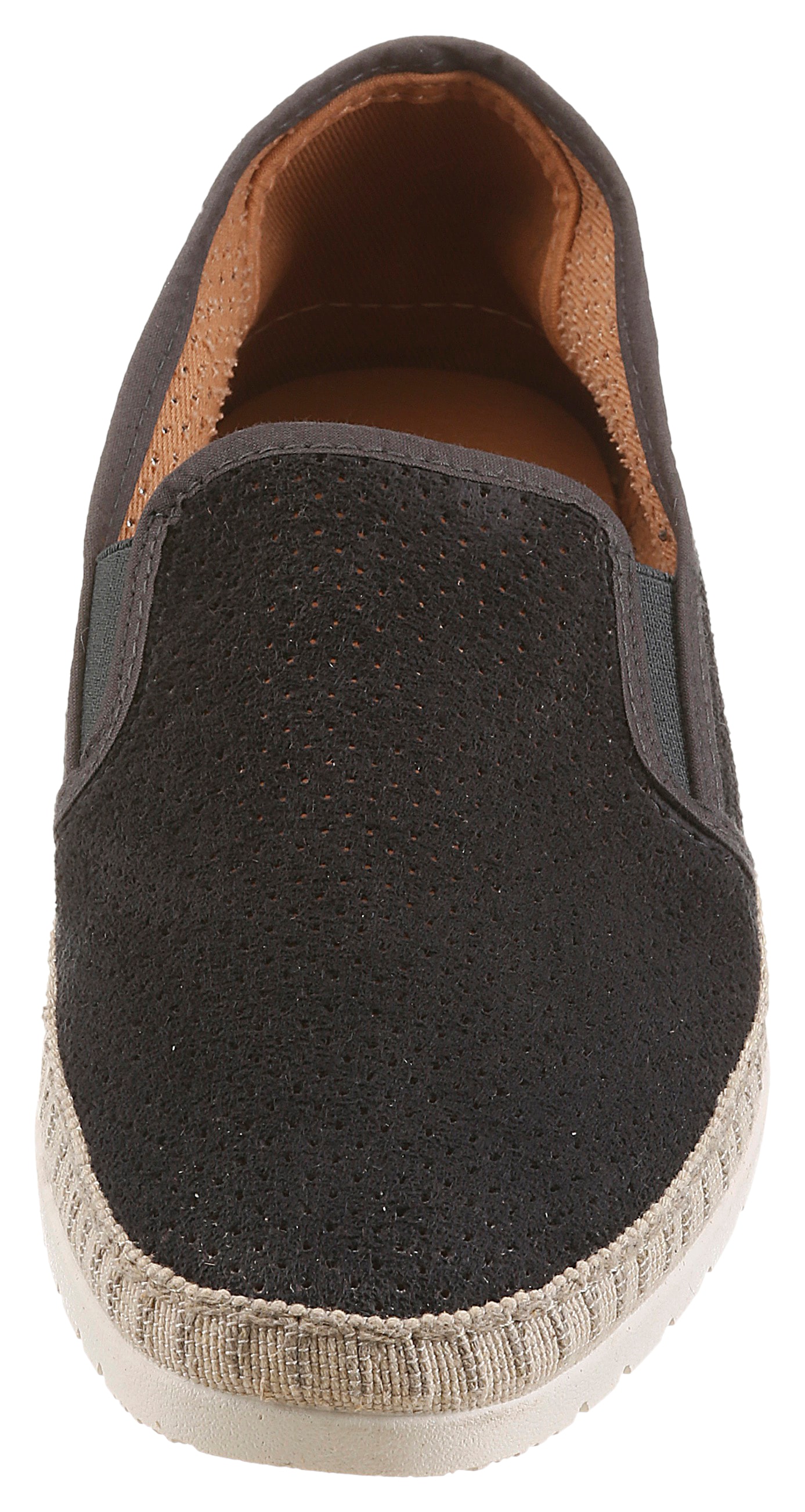 VERBENAS Slipper »Boris Hole Gallery«  Espadrilles, Sommerschuh, Freizeitschuh mit luftiger Perforierung