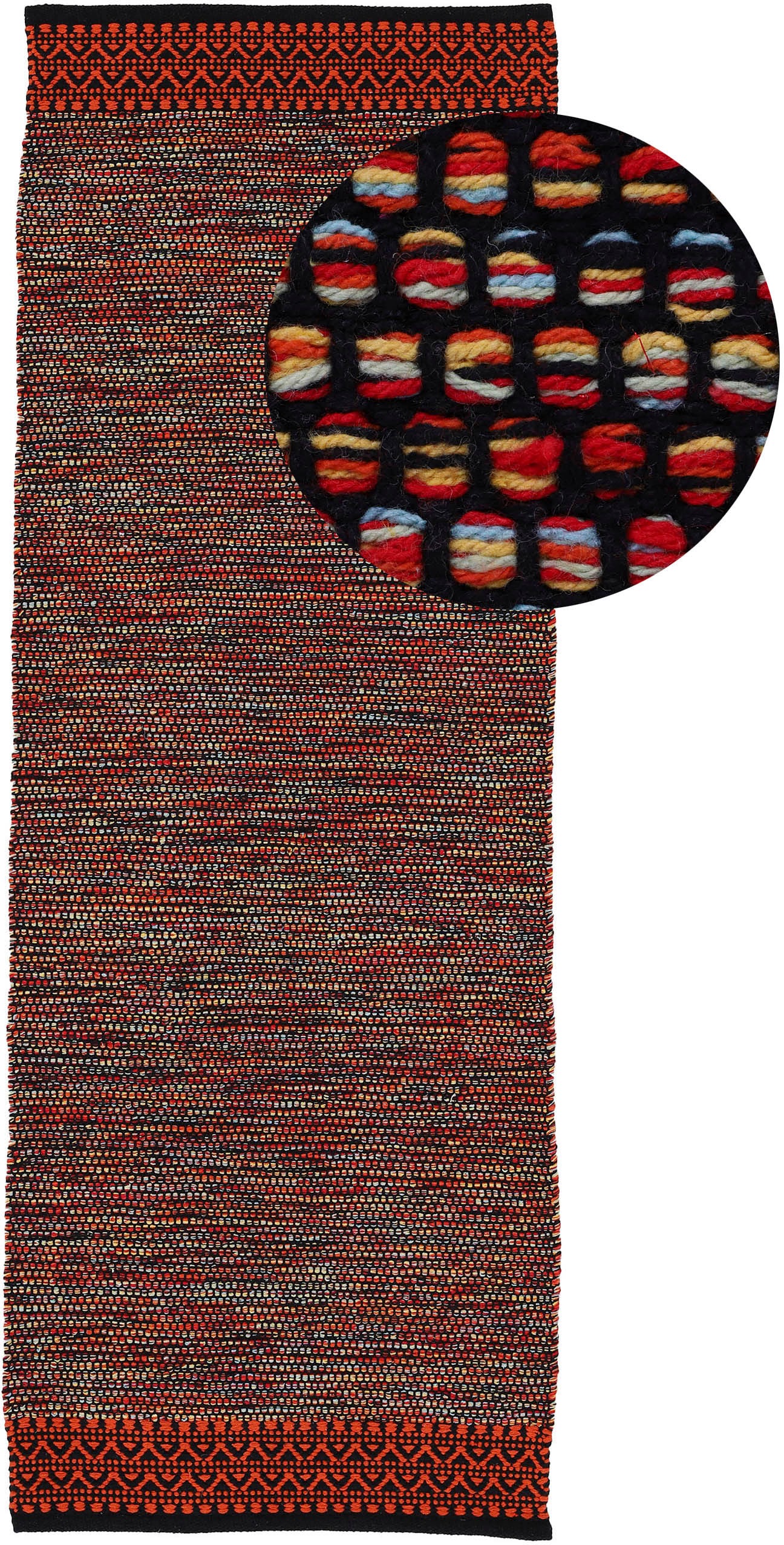 carpetfine Teppich »Kelim Mia auch als Läufer erhältlich«, rechteckig, 6 mm günstig online kaufen