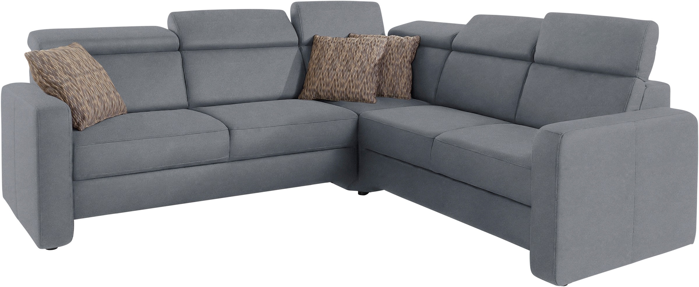 sit&more Ecksofa »Bologna L-Form«, Kopfteilverstellung, wahlweise mit Bettfunktion und Schubkasten
