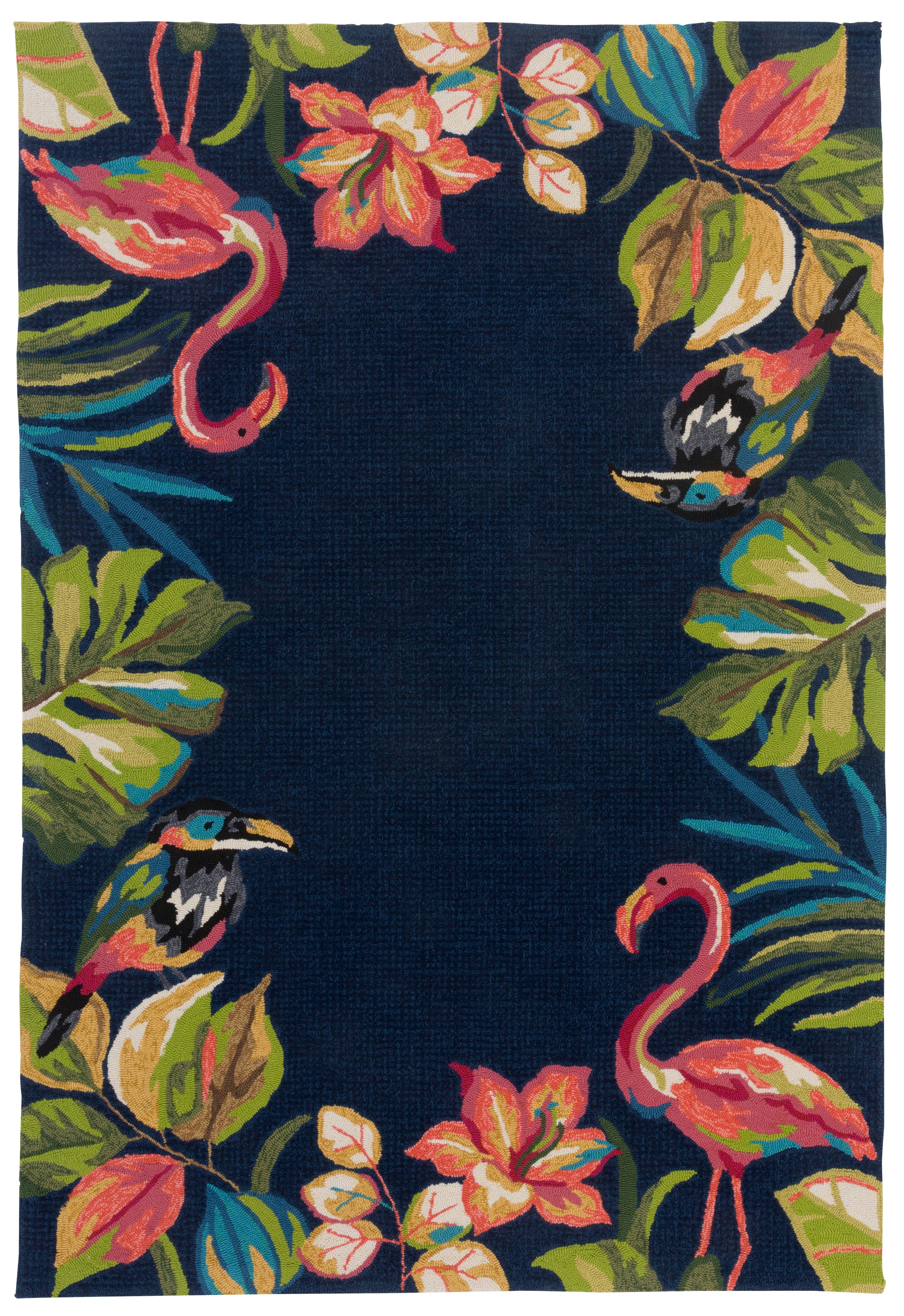 Gino Falcone Teppich »Rosetta 020 Flamingos«, rechteckig, 15 mm Höhe, beson günstig online kaufen