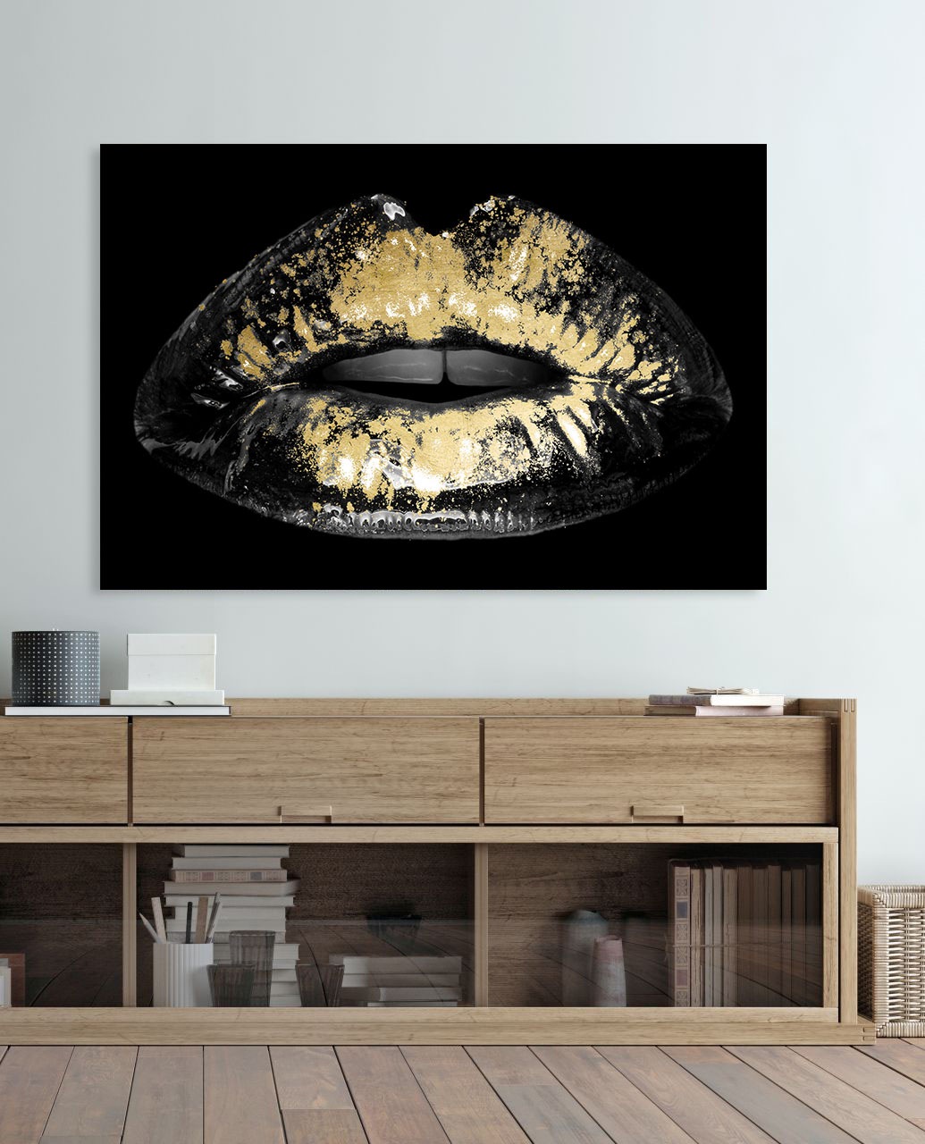queence Acrylglasbild »Osiris«, Kunst-Gemälde-Frau-Bilder von Frauen-Mode-M günstig online kaufen