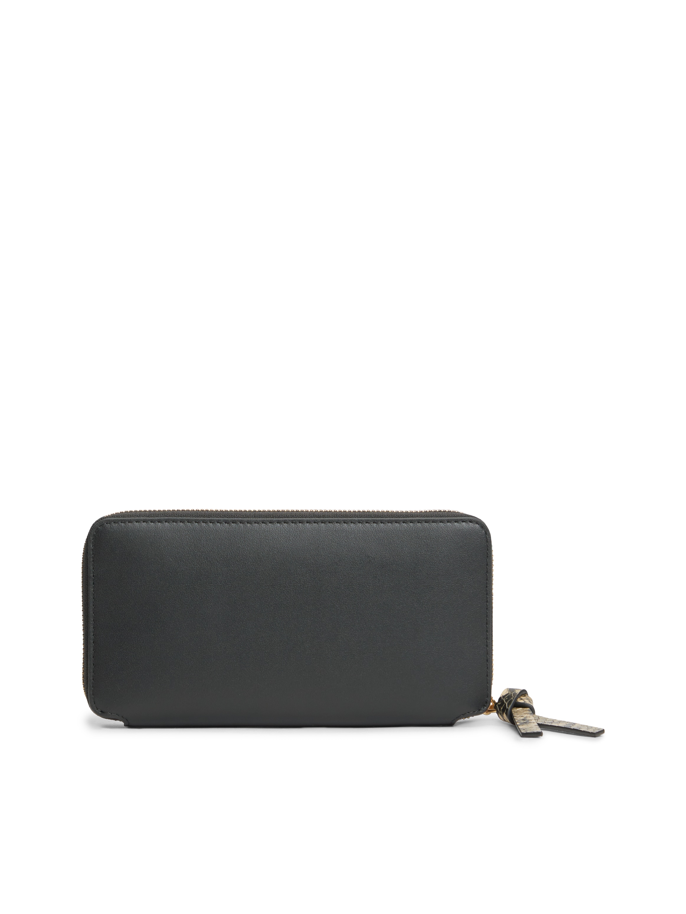 Tommy Hilfiger Geldbörse »TH LEATHER LRG ZA WALLET« Damen Geldbeutel, Portemonnaie mit Detail in Reptilienoptik