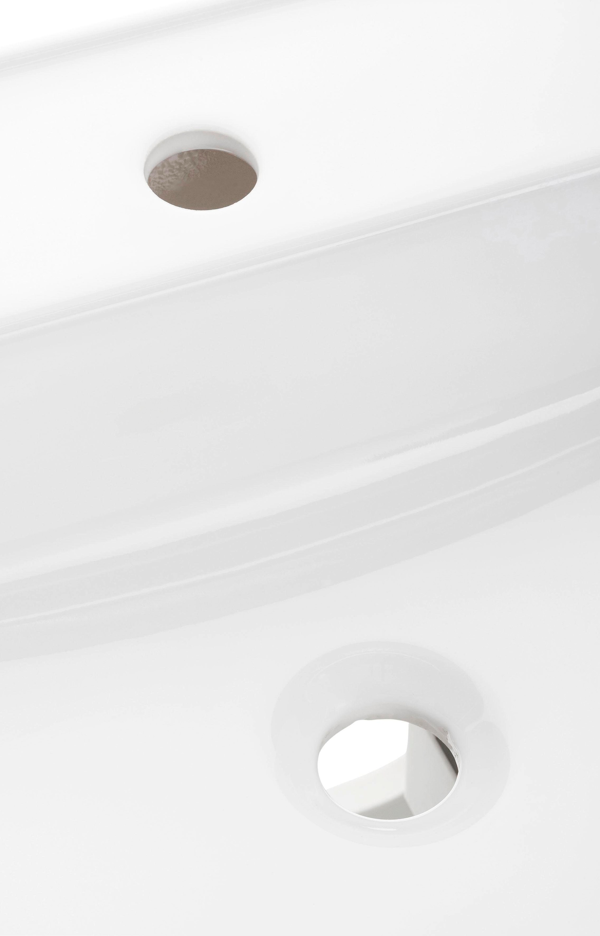 welltime Badmöbel-Set »Davos«, (3 St.), Breite 50 cm, mit extra Regal