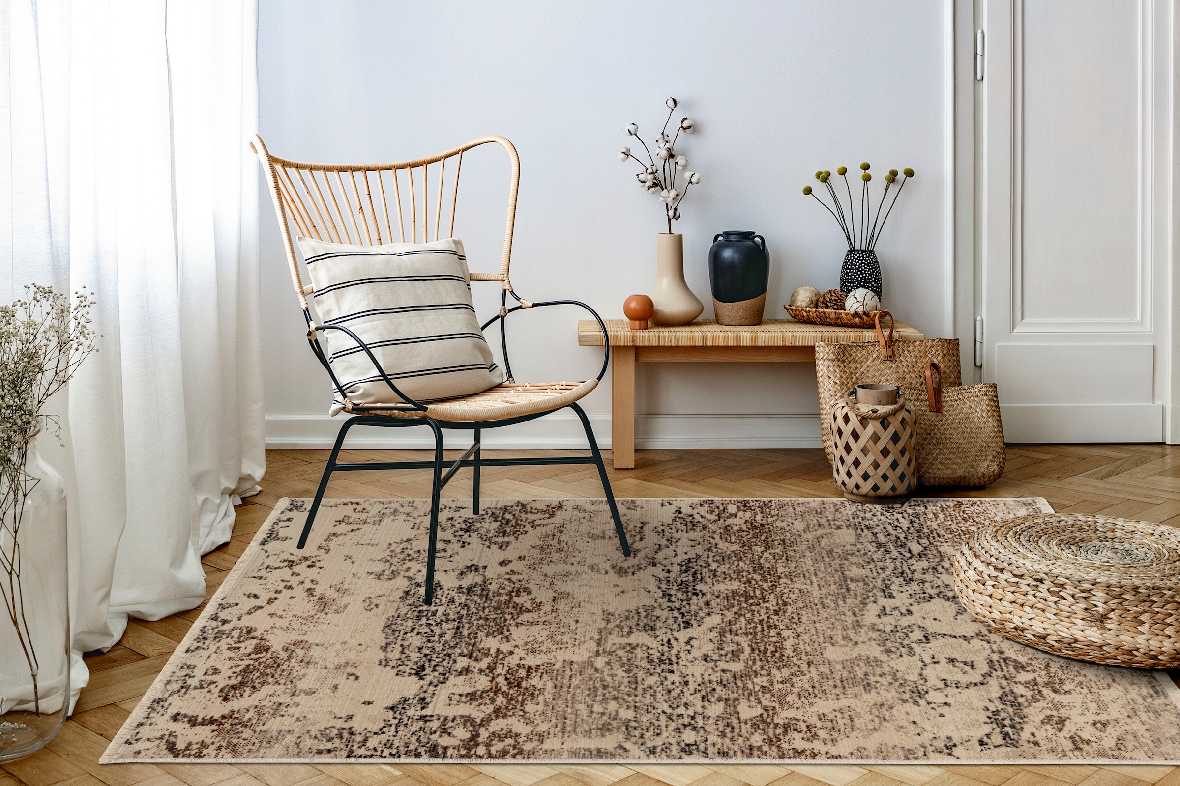 Kayoom Teppich »Charu 200«, rechteckig, 3,5 mm Höhe