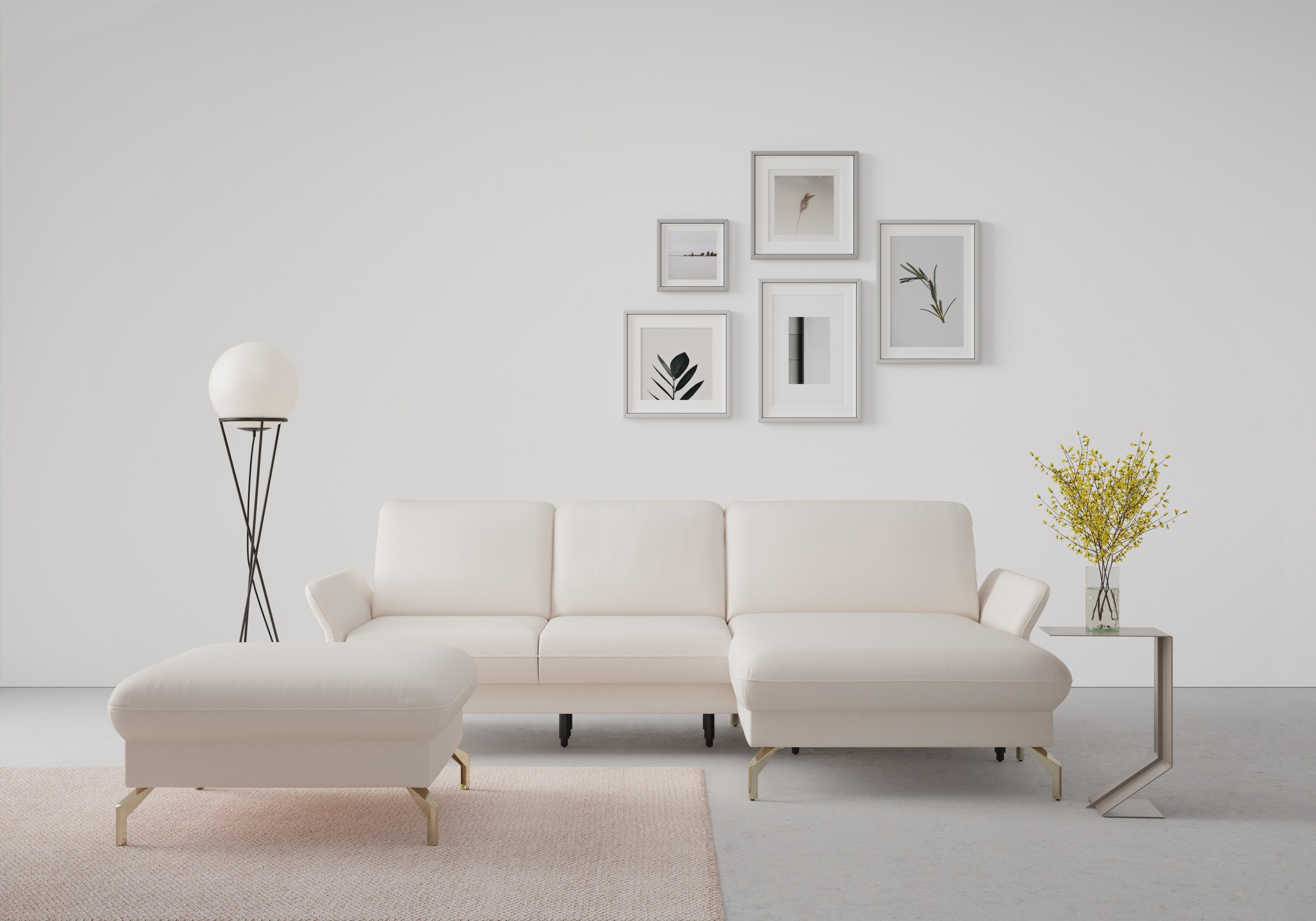 sit&more Ecksofa »Fashion L-Form«, wahlweise mit Kopfteilverstellung, Vorzi günstig online kaufen