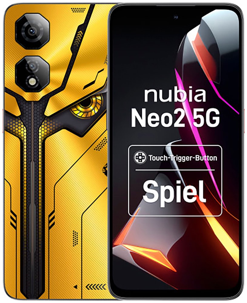 Nubia Smartphone »Neo 2 5G«, Sonnenfeuergelb